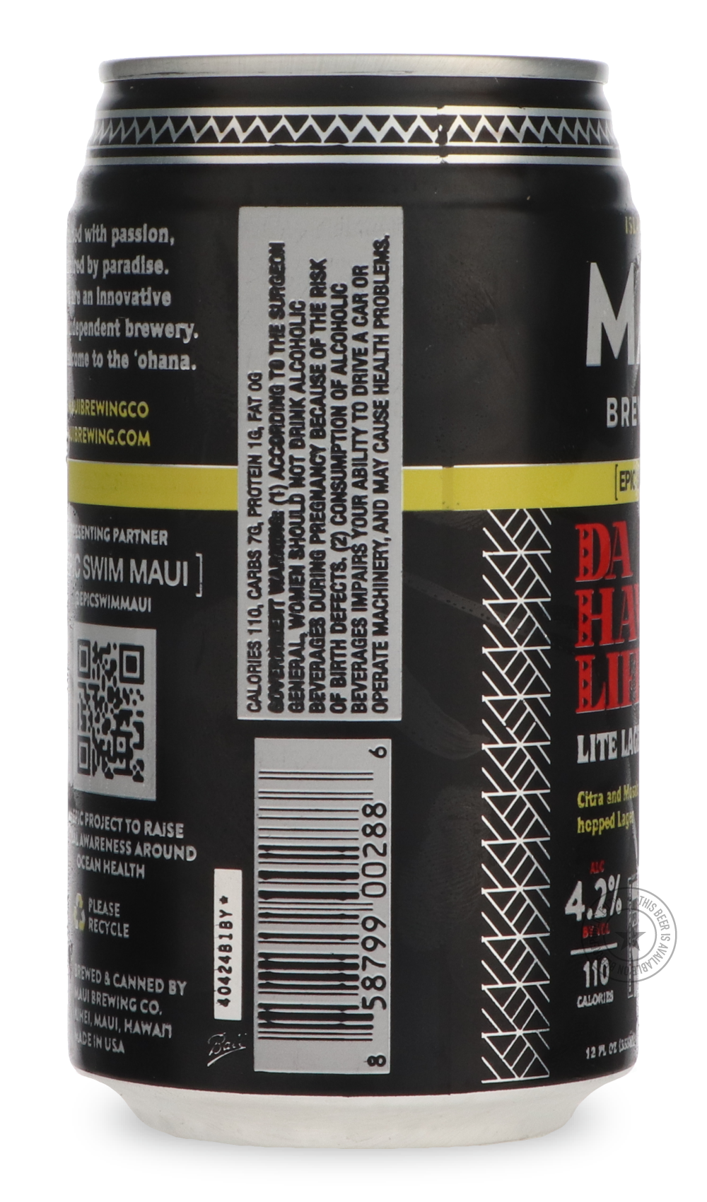 -Maui- Da Hawaii Life-Pale- Only @ Beer Republic - The best online beer store for American & Canadian craft beer - Buy beer online from the USA and Canada - Bier online kopen - Amerikaans bier kopen - Craft beer store - Craft beer kopen - Amerikanisch bier kaufen - Bier online kaufen - Acheter biere online - IPA - Stout - Porter - New England IPA - Hazy IPA - Imperial Stout - Barrel Aged - Barrel Aged Imperial Stout - Brown - Dark beer - Blond - Blonde - Pilsner - Lager - Wheat - Weizen - Amber - Barley Win