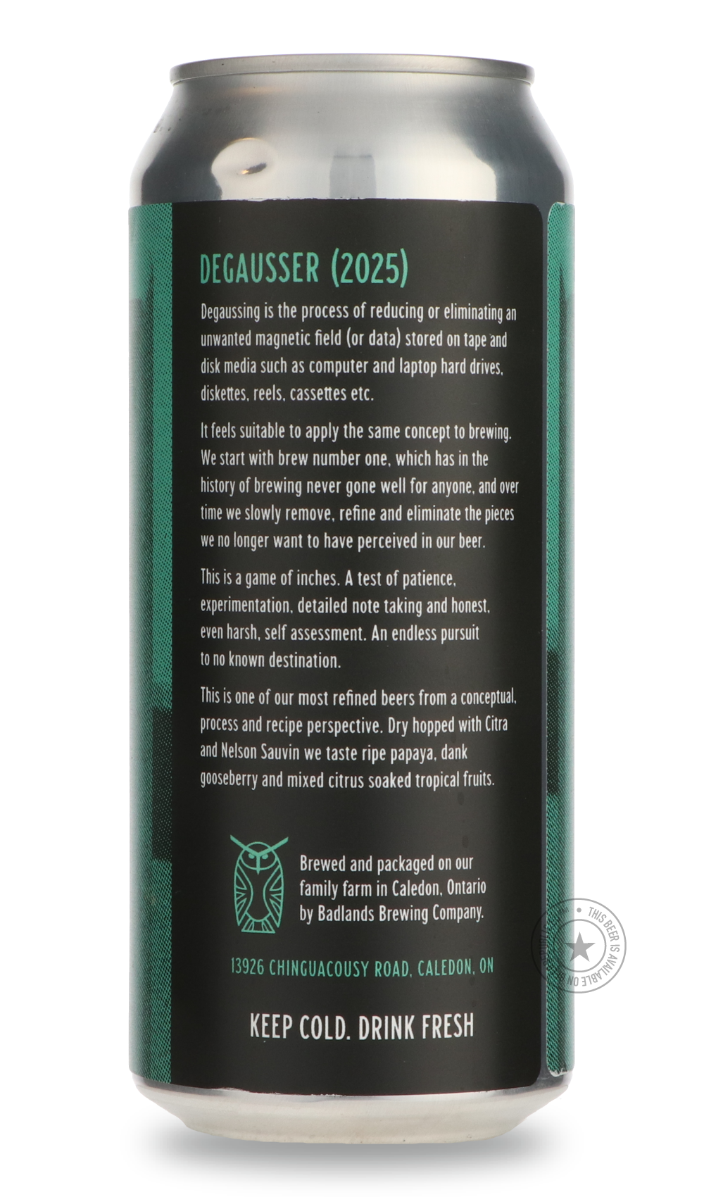 Badlands- Degausser-IPA- Only @ Beer Republic - The best online beer store for American & Canadian craft beer - Buy beer online from the USA and Canada - Bier online kopen - Amerikaans bier kopen - Craft beer store - Craft beer kopen - Amerikanisch bier kaufen - Bier online kaufen - Acheter biere online - IPA - Stout - Porter - New England IPA - Hazy IPA - Imperial Stout - Barrel Aged - Barrel Aged Imperial Stout - Brown - Dark beer - Blond - Blonde - Pilsner - Lager - Wheat - Weizen - Amber - Barley Wine -