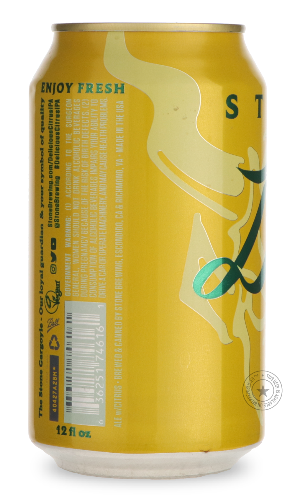 -Stone USA- Delicious Citrus IPA-IPA- Only @ Beer Republic - The best online beer store for American & Canadian craft beer - Buy beer online from the USA and Canada - Bier online kopen - Amerikaans bier kopen - Craft beer store - Craft beer kopen - Amerikanisch bier kaufen - Bier online kaufen - Acheter biere online - IPA - Stout - Porter - New England IPA - Hazy IPA - Imperial Stout - Barrel Aged - Barrel Aged Imperial Stout - Brown - Dark beer - Blond - Blonde - Pilsner - Lager - Wheat - Weizen - Amber - 