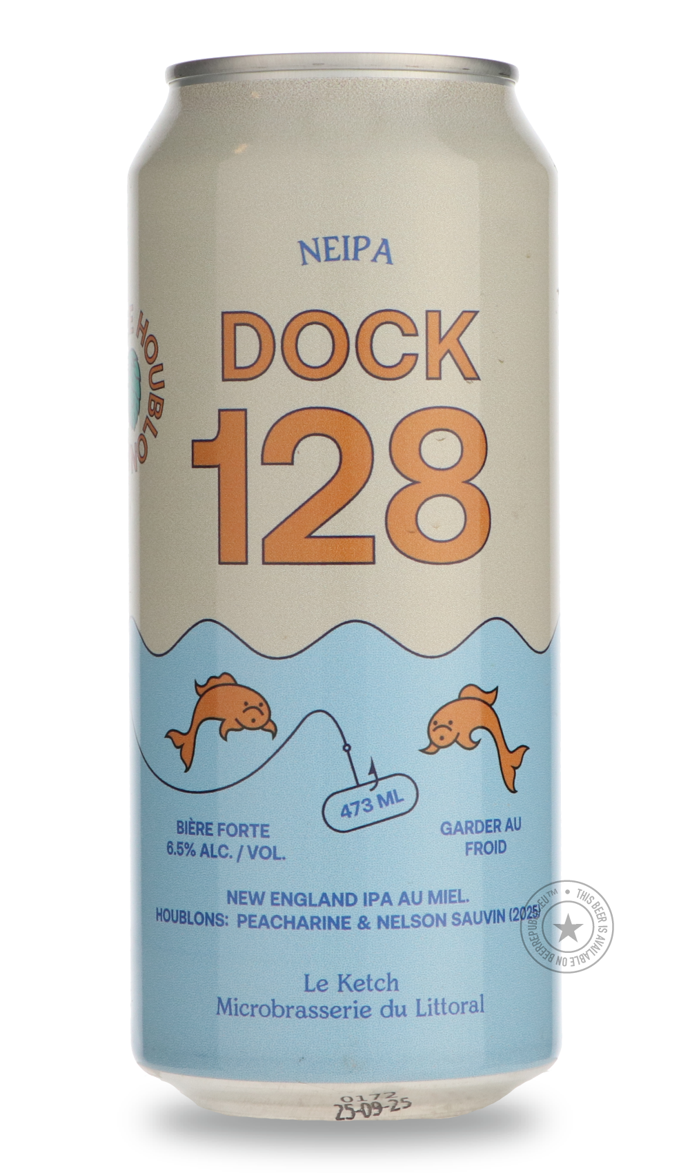 -Le Ketch- Dock 128 - Peacharine & Nelson Sauvin-IPA- Only @ Beer Republic - The best online beer store for American & Canadian craft beer - Buy beer online from the USA and Canada - Bier online kopen - Amerikaans bier kopen - Craft beer store - Craft beer kopen - Amerikanisch bier kaufen - Bier online kaufen - Acheter biere online - IPA - Stout - Porter - New England IPA - Hazy IPA - Imperial Stout - Barrel Aged - Barrel Aged Imperial Stout - Brown - Dark beer - Blond - Blonde - Pilsner - Lager - Wheat - W