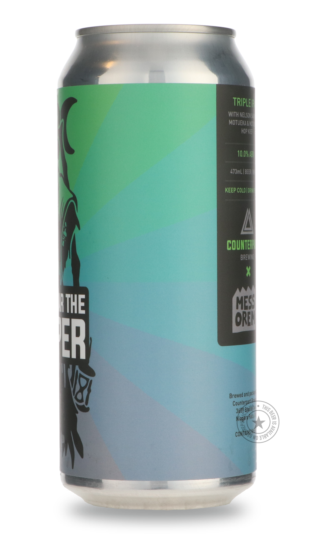 Counterpart- Don't Fear The Reaper / Messorem-IPA- Only @ Beer Republic - The best online beer store for American & Canadian craft beer - Buy beer online from the USA and Canada - Bier online kopen - Amerikaans bier kopen - Craft beer store - Craft beer kopen - Amerikanisch bier kaufen - Bier online kaufen - Acheter biere online - IPA - Stout - Porter - New England IPA - Hazy IPA - Imperial Stout - Barrel Aged - Barrel Aged Imperial Stout - Brown - Dark beer - Blond - Blonde - Pilsner - Lager - Wheat - Weiz