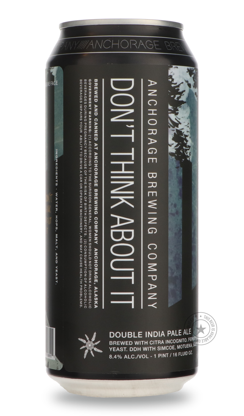-Anchorage- Don't Think About It-IPA- Only @ Beer Republic - The best online beer store for American & Canadian craft beer - Buy beer online from the USA and Canada - Bier online kopen - Amerikaans bier kopen - Craft beer store - Craft beer kopen - Amerikanisch bier kaufen - Bier online kaufen - Acheter biere online - IPA - Stout - Porter - New England IPA - Hazy IPA - Imperial Stout - Barrel Aged - Barrel Aged Imperial Stout - Brown - Dark beer - Blond - Blonde - Pilsner - Lager - Wheat - Weizen - Amber - 