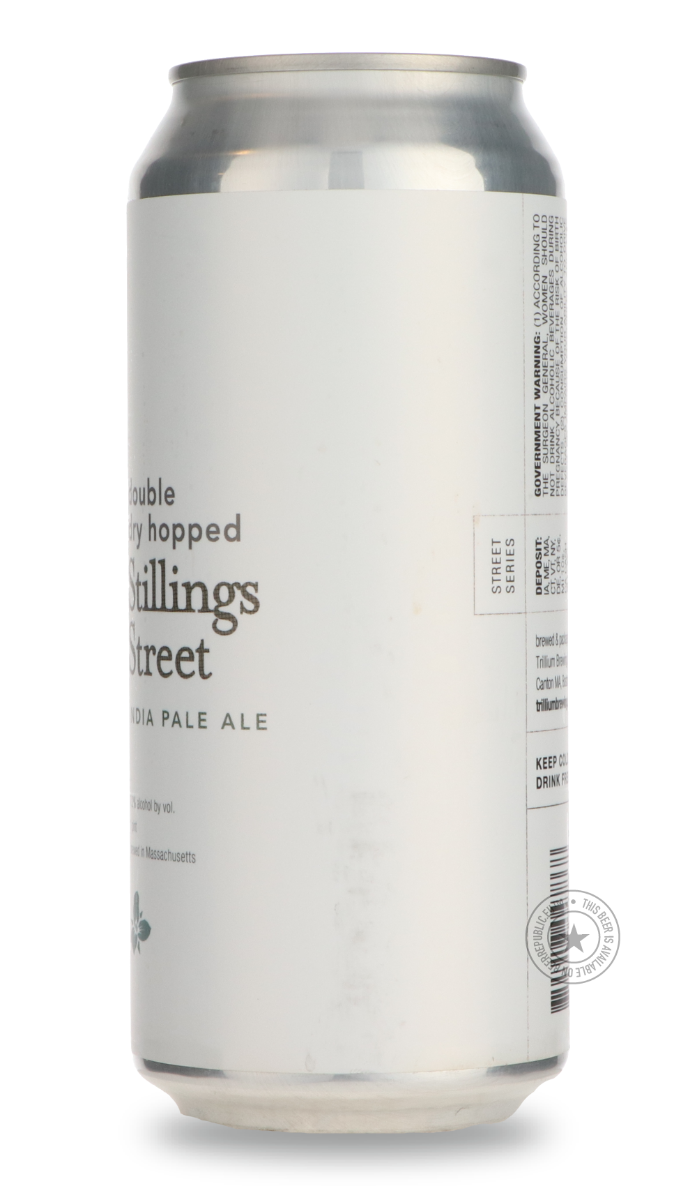 -Trillium- Double Dry Hopped Stillings Street-IPA- Only @ Beer Republic - The best online beer store for American & Canadian craft beer - Buy beer online from the USA and Canada - Bier online kopen - Amerikaans bier kopen - Craft beer store - Craft beer kopen - Amerikanisch bier kaufen - Bier online kaufen - Acheter biere online - IPA - Stout - Porter - New England IPA - Hazy IPA - Imperial Stout - Barrel Aged - Barrel Aged Imperial Stout - Brown - Dark beer - Blond - Blonde - Pilsner - Lager - Wheat - Weiz