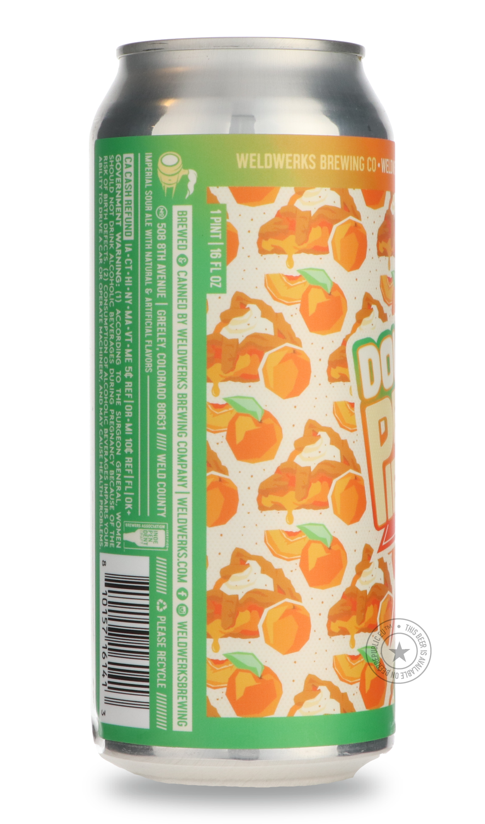 -WeldWerks- Double Peach Pie-Sour / Wild & Fruity- Only @ Beer Republic - The best online beer store for American & Canadian craft beer - Buy beer online from the USA and Canada - Bier online kopen - Amerikaans bier kopen - Craft beer store - Craft beer kopen - Amerikanisch bier kaufen - Bier online kaufen - Acheter biere online - IPA - Stout - Porter - New England IPA - Hazy IPA - Imperial Stout - Barrel Aged - Barrel Aged Imperial Stout - Brown - Dark beer - Blond - Blonde - Pilsner - Lager - Wheat - Weiz