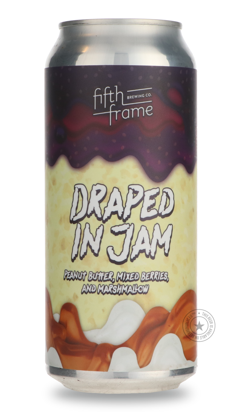 -Fifth Frame- Draped In Jam: Peanut Butter, Mixed Berries & Marshmallow-Brown & Dark- Only @ Beer Republic - The best online beer store for American & Canadian craft beer - Buy beer online from the USA and Canada - Bier online kopen - Amerikaans bier kopen - Craft beer store - Craft beer kopen - Amerikanisch bier kaufen - Bier online kaufen - Acheter biere online - IPA - Stout - Porter - New England IPA - Hazy IPA - Imperial Stout - Barrel Aged - Barrel Aged Imperial Stout - Brown - Dark beer - Blond - Blon