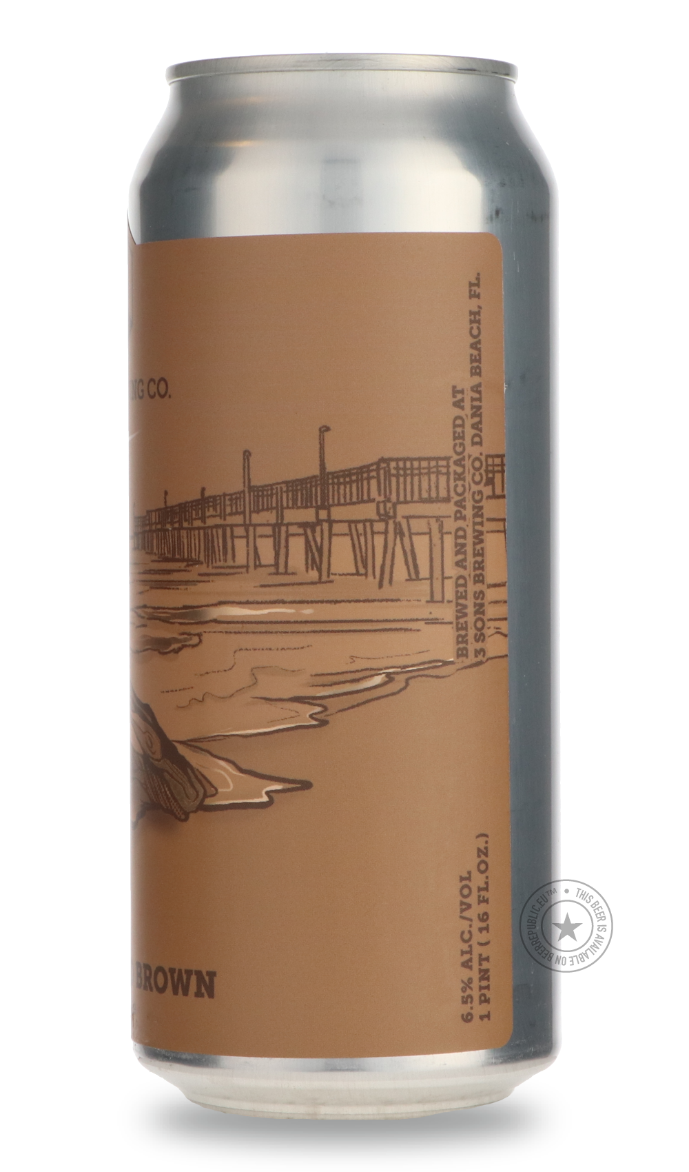 3 Sons- Driftwood Brown-Brown & Dark- Only @ Beer Republic - The best online beer store for American & Canadian craft beer - Buy beer online from the USA and Canada - Bier online kopen - Amerikaans bier kopen - Craft beer store - Craft beer kopen - Amerikanisch bier kaufen - Bier online kaufen - Acheter biere online - IPA - Stout - Porter - New England IPA - Hazy IPA - Imperial Stout - Barrel Aged - Barrel Aged Imperial Stout - Brown - Dark beer - Blond - Blonde - Pilsner - Lager - Wheat - Weizen - Amber - 