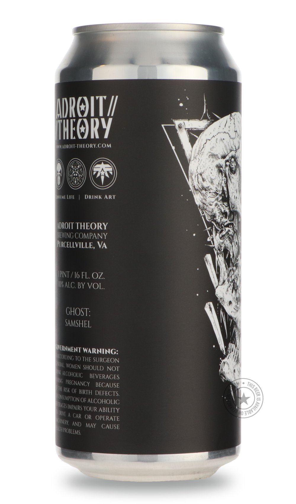 -Adroit Theory- Evangelion IV. Samshel (Ghost SAMSHEL)-IPA- Only @ Beer Republic - The best online beer store for American & Canadian craft beer - Buy beer online from the USA and Canada - Bier online kopen - Amerikaans bier kopen - Craft beer store - Craft beer kopen - Amerikanisch bier kaufen - Bier online kaufen - Acheter biere online - IPA - Stout - Porter - New England IPA - Hazy IPA - Imperial Stout - Barrel Aged - Barrel Aged Imperial Stout - Brown - Dark beer - Blond - Blonde - Pilsner - Lager - Whe