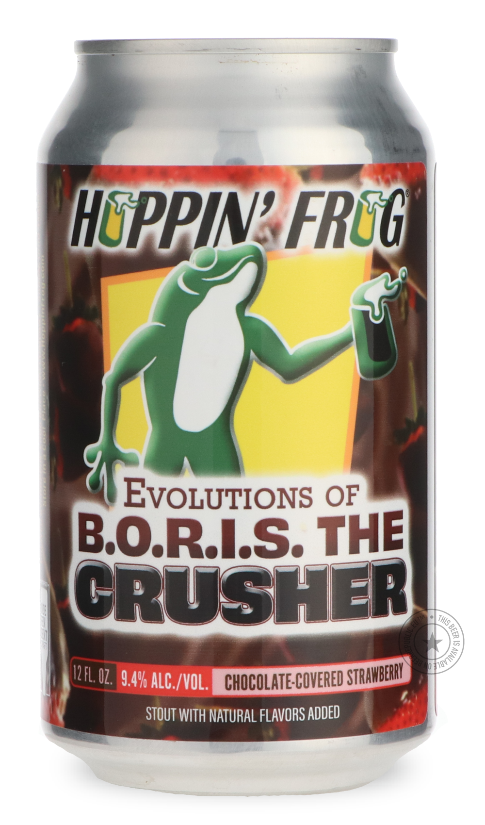 -Hoppin' Frog- Evolutions of B.O.R.I.S. the Crusher Chocolate Covered Strawberry-Stout & Porter- Only @ Beer Republic - The best online beer store for American & Canadian craft beer - Buy beer online from the USA and Canada - Bier online kopen - Amerikaans bier kopen - Craft beer store - Craft beer kopen - Amerikanisch bier kaufen - Bier online kaufen - Acheter biere online - IPA - Stout - Porter - New England IPA - Hazy IPA - Imperial Stout - Barrel Aged - Barrel Aged Imperial Stout - Brown - Dark beer - B