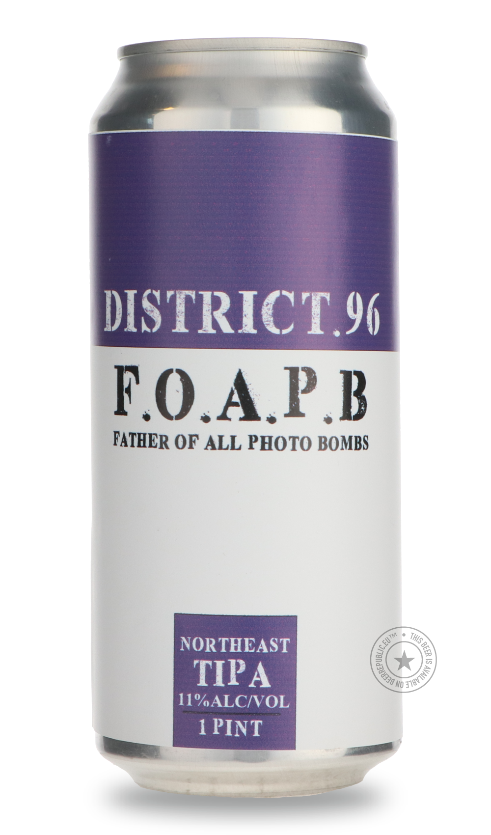 District 96- F.O.A.P.B-IPA- Only @ Beer Republic - The best online beer store for American & Canadian craft beer - Buy beer online from the USA and Canada - Bier online kopen - Amerikaans bier kopen - Craft beer store - Craft beer kopen - Amerikanisch bier kaufen - Bier online kaufen - Acheter biere online - IPA - Stout - Porter - New England IPA - Hazy IPA - Imperial Stout - Barrel Aged - Barrel Aged Imperial Stout - Brown - Dark beer - Blond - Blonde - Pilsner - Lager - Wheat - Weizen - Amber - Barley Win