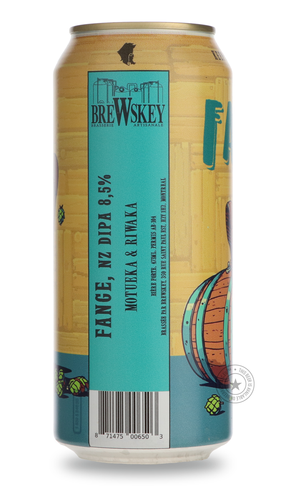 -Brewskey- FANGE-IPA- Only @ Beer Republic - The best online beer store for American & Canadian craft beer - Buy beer online from the USA and Canada - Bier online kopen - Amerikaans bier kopen - Craft beer store - Craft beer kopen - Amerikanisch bier kaufen - Bier online kaufen - Acheter biere online - IPA - Stout - Porter - New England IPA - Hazy IPA - Imperial Stout - Barrel Aged - Barrel Aged Imperial Stout - Brown - Dark beer - Blond - Blonde - Pilsner - Lager - Wheat - Weizen - Amber - Barley Wine - Qu