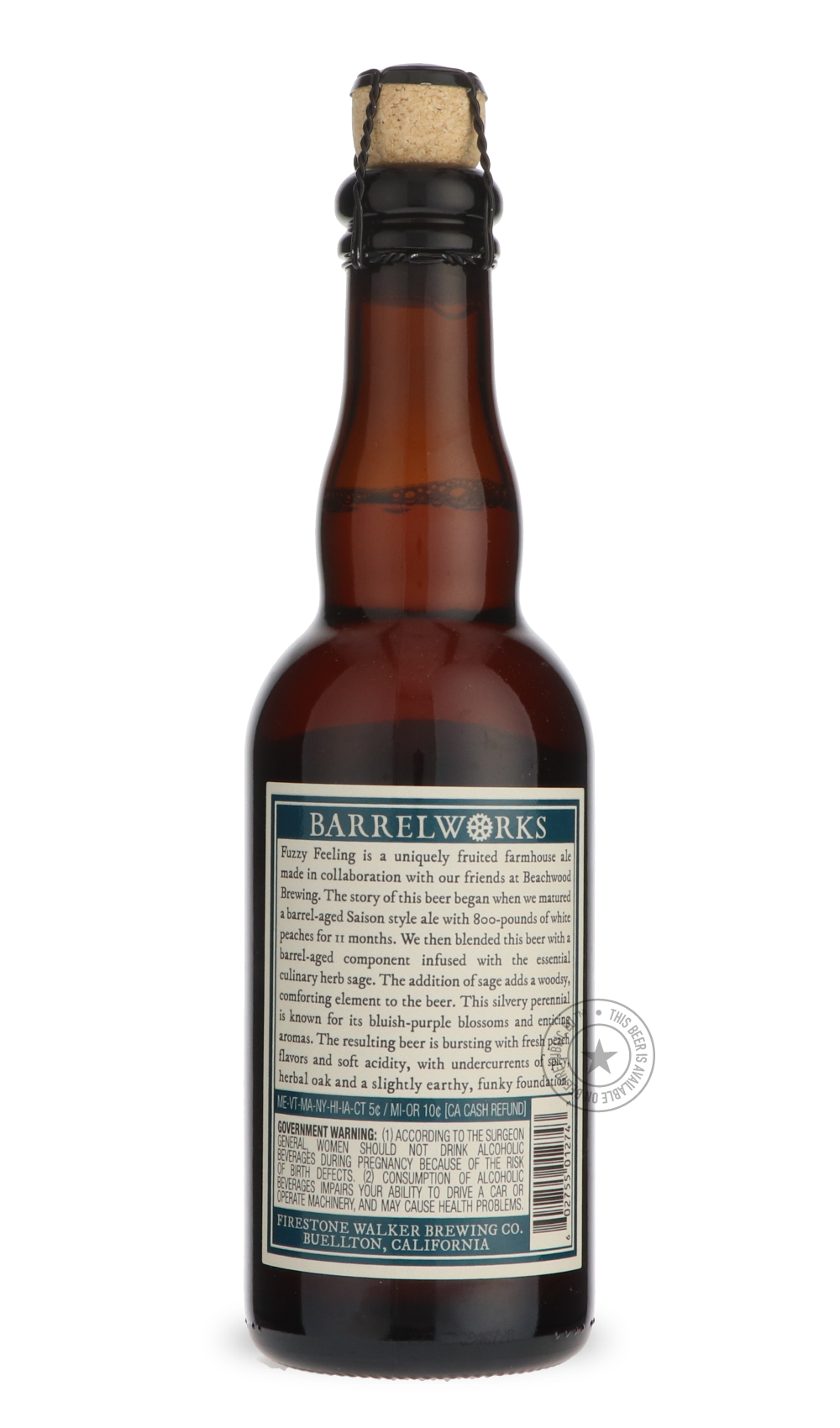 -Firestone Walker- Fuzzy Feeling / Beachwood-Sour / Wild & Fruity- Only @ Beer Republic - The best online beer store for American & Canadian craft beer - Buy beer online from the USA and Canada - Bier online kopen - Amerikaans bier kopen - Craft beer store - Craft beer kopen - Amerikanisch bier kaufen - Bier online kaufen - Acheter biere online - IPA - Stout - Porter - New England IPA - Hazy IPA - Imperial Stout - Barrel Aged - Barrel Aged Imperial Stout - Brown - Dark beer - Blond - Blonde - Pilsner - Lage