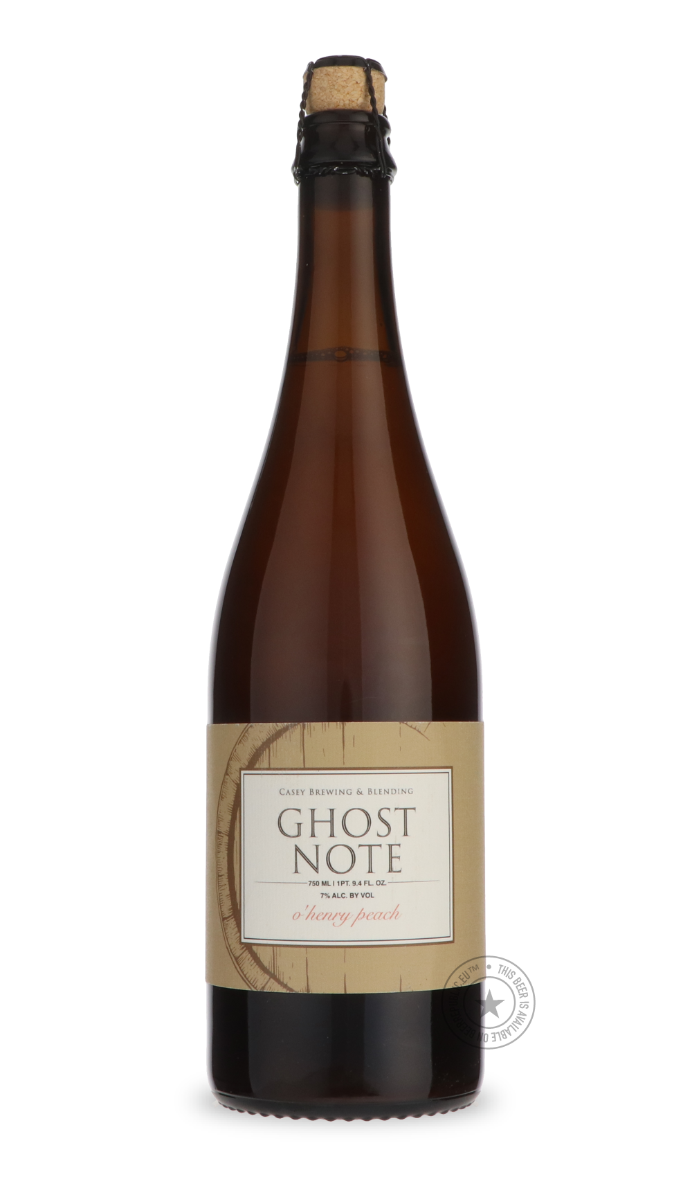 -Casey- Ghost Note - O'Henry Peach-Sour / Wild & Fruity- Only @ Beer Republic - The best online beer store for American & Canadian craft beer - Buy beer online from the USA and Canada - Bier online kopen - Amerikaans bier kopen - Craft beer store - Craft beer kopen - Amerikanisch bier kaufen - Bier online kaufen - Acheter biere online - IPA - Stout - Porter - New England IPA - Hazy IPA - Imperial Stout - Barrel Aged - Barrel Aged Imperial Stout - Brown - Dark beer - Blond - Blonde - Pilsner - Lager - Wheat 