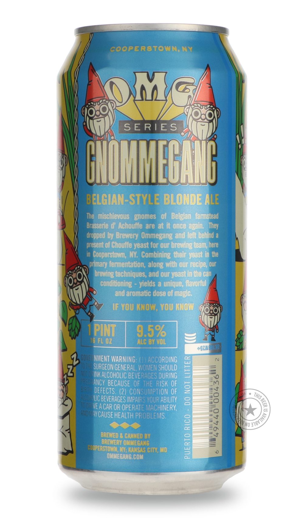 -Ommegang- Gnommegang / d'Achouffe-Pale- Only @ Beer Republic - The best online beer store for American & Canadian craft beer - Buy beer online from the USA and Canada - Bier online kopen - Amerikaans bier kopen - Craft beer store - Craft beer kopen - Amerikanisch bier kaufen - Bier online kaufen - Acheter biere online - IPA - Stout - Porter - New England IPA - Hazy IPA - Imperial Stout - Barrel Aged - Barrel Aged Imperial Stout - Brown - Dark beer - Blond - Blonde - Pilsner - Lager - Wheat - Weizen - Amber