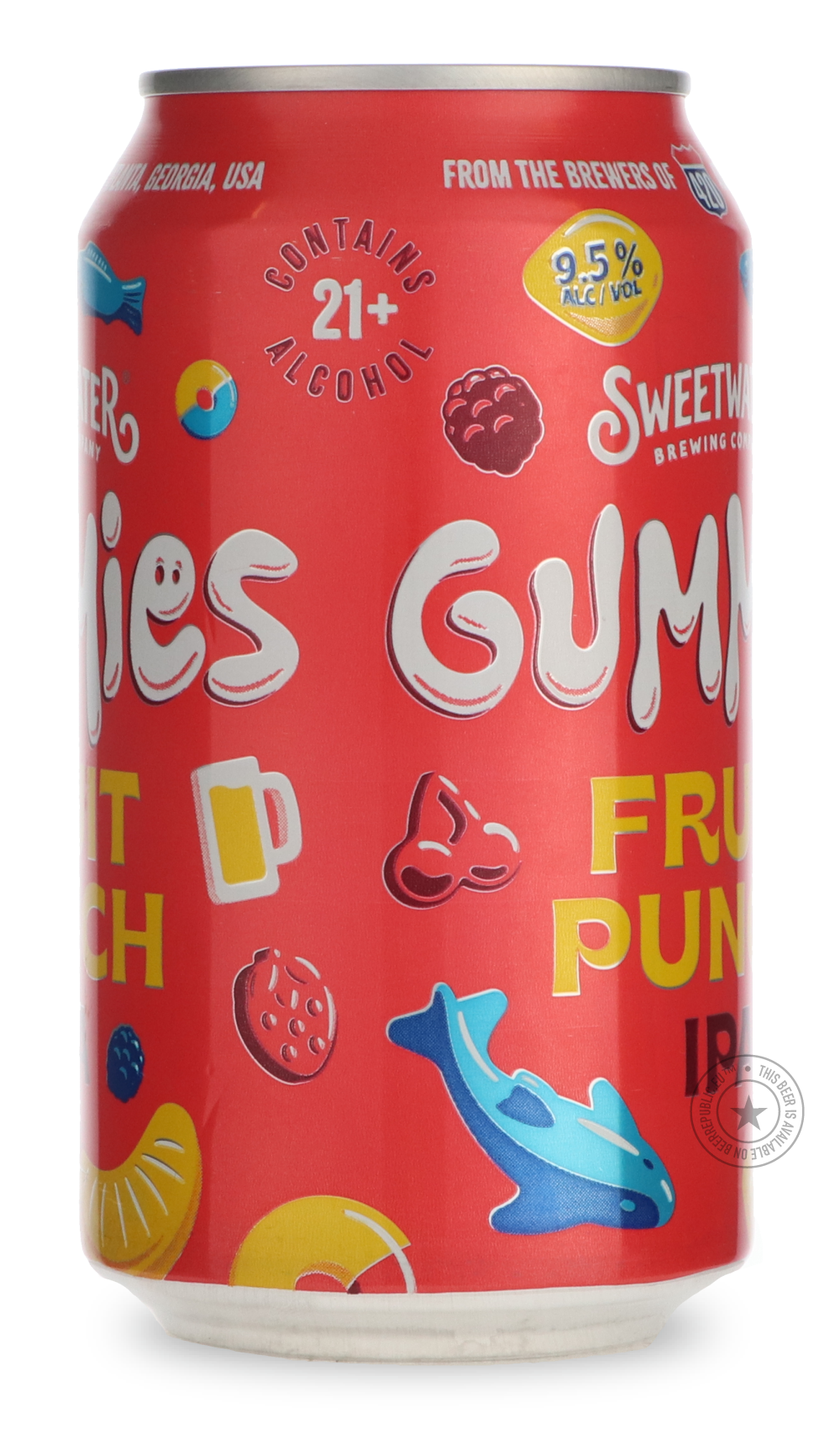 -SweetWater- Gummies Fruit Punch-IPA- Only @ Beer Republic - The best online beer store for American & Canadian craft beer - Buy beer online from the USA and Canada - Bier online kopen - Amerikaans bier kopen - Craft beer store - Craft beer kopen - Amerikanisch bier kaufen - Bier online kaufen - Acheter biere online - IPA - Stout - Porter - New England IPA - Hazy IPA - Imperial Stout - Barrel Aged - Barrel Aged Imperial Stout - Brown - Dark beer - Blond - Blonde - Pilsner - Lager - Wheat - Weizen - Amber - 