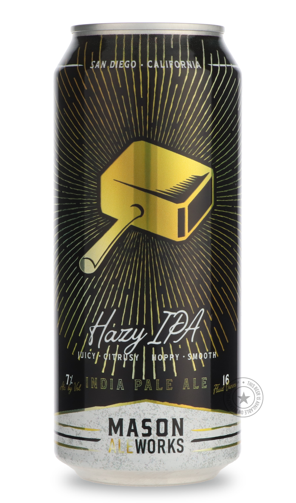 -Mason Ale Works- Hazy IPA-IPA- Only @ Beer Republic - The best online beer store for American & Canadian craft beer - Buy beer online from the USA and Canada - Bier online kopen - Amerikaans bier kopen - Craft beer store - Craft beer kopen - Amerikanisch bier kaufen - Bier online kaufen - Acheter biere online - IPA - Stout - Porter - New England IPA - Hazy IPA - Imperial Stout - Barrel Aged - Barrel Aged Imperial Stout - Brown - Dark beer - Blond - Blonde - Pilsner - Lager - Wheat - Weizen - Amber - Barley