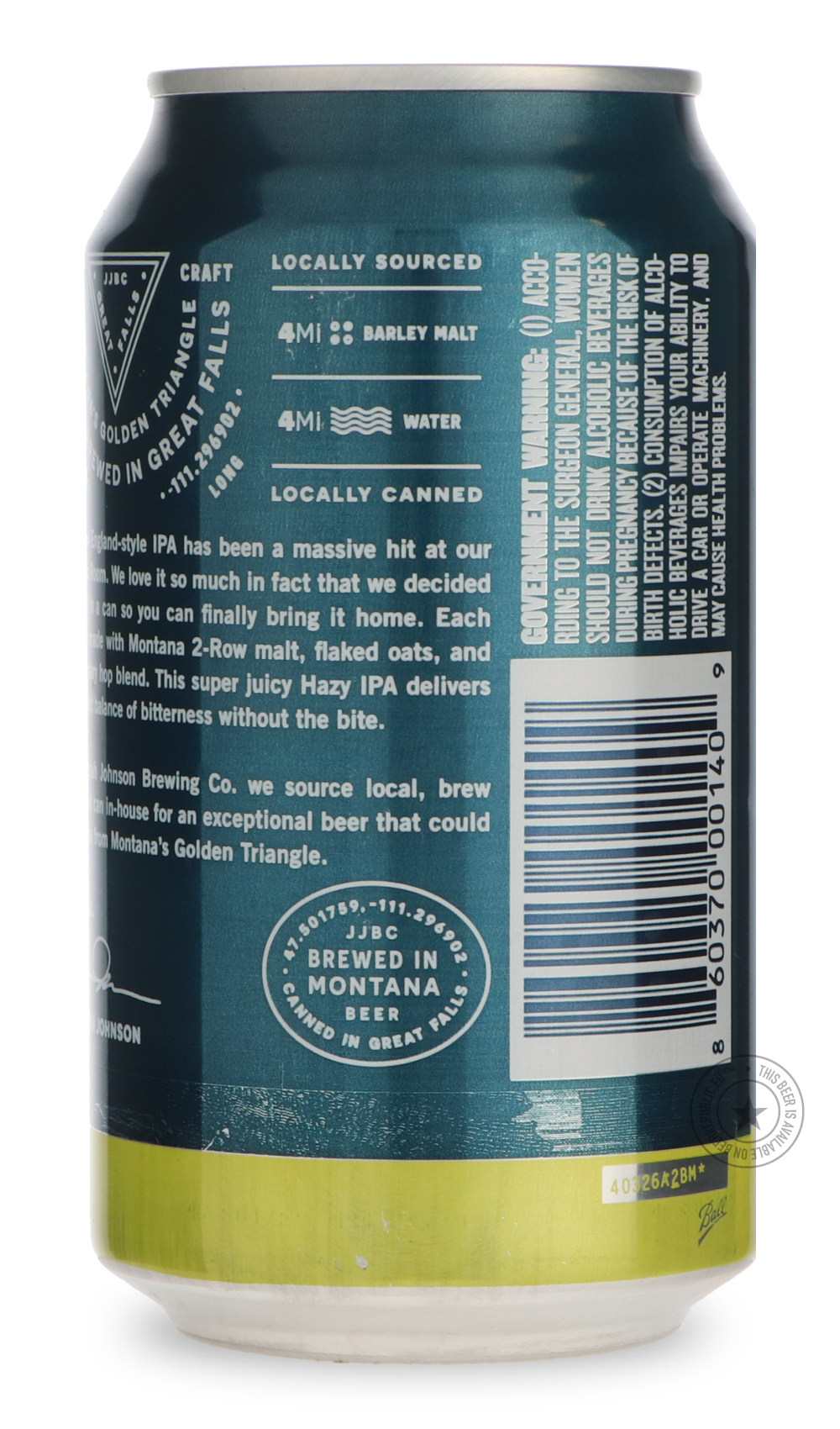 -Jeremiah Johnson- Hazy IPA-IPA- Only @ Beer Republic - The best online beer store for American & Canadian craft beer - Buy beer online from the USA and Canada - Bier online kopen - Amerikaans bier kopen - Craft beer store - Craft beer kopen - Amerikanisch bier kaufen - Bier online kaufen - Acheter biere online - IPA - Stout - Porter - New England IPA - Hazy IPA - Imperial Stout - Barrel Aged - Barrel Aged Imperial Stout - Brown - Dark beer - Blond - Blonde - Pilsner - Lager - Wheat - Weizen - Amber - Barle