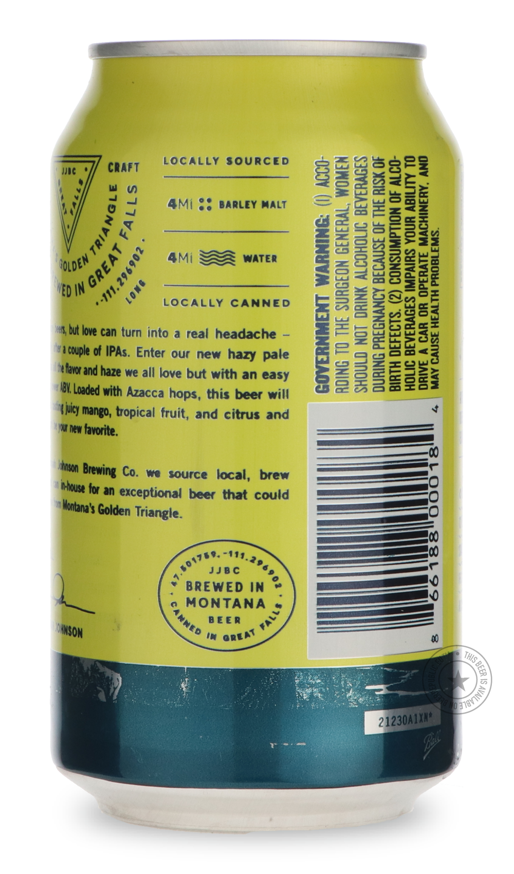 -Jeremiah Johnson- Hazy Pale Ale-Pale- Only @ Beer Republic - The best online beer store for American & Canadian craft beer - Buy beer online from the USA and Canada - Bier online kopen - Amerikaans bier kopen - Craft beer store - Craft beer kopen - Amerikanisch bier kaufen - Bier online kaufen - Acheter biere online - IPA - Stout - Porter - New England IPA - Hazy IPA - Imperial Stout - Barrel Aged - Barrel Aged Imperial Stout - Brown - Dark beer - Blond - Blonde - Pilsner - Lager - Wheat - Weizen - Amber -