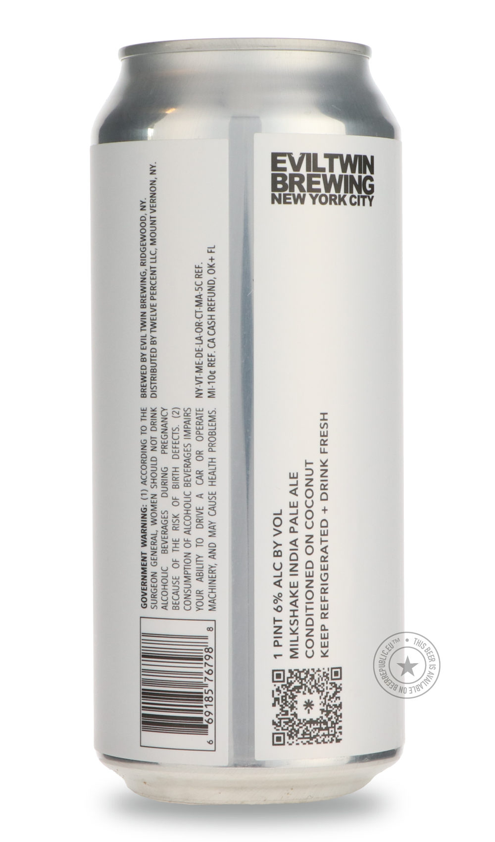 Evil Twin- IPA FOR PEOPLE WHO DON’T LIKE IPAS-IPA- Only @ Beer Republic - The best online beer store for American & Canadian craft beer - Buy beer online from the USA and Canada - Bier online kopen - Amerikaans bier kopen - Craft beer store - Craft beer kopen - Amerikanisch bier kaufen - Bier online kaufen - Acheter biere online - IPA - Stout - Porter - New England IPA - Hazy IPA - Imperial Stout - Barrel Aged - Barrel Aged Imperial Stout - Brown - Dark beer - Blond - Blonde - Pilsner - Lager - Wheat - Weiz