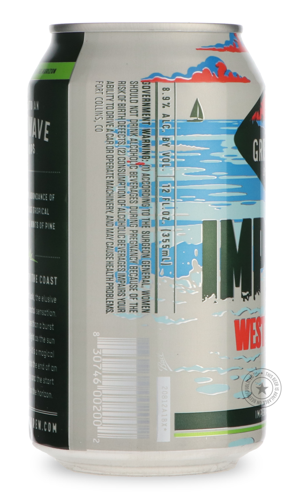 -Green Flash- Imperial West Coast IPA-IPA- Only @ Beer Republic - The best online beer store for American & Canadian craft beer - Buy beer online from the USA and Canada - Bier online kopen - Amerikaans bier kopen - Craft beer store - Craft beer kopen - Amerikanisch bier kaufen - Bier online kaufen - Acheter biere online - IPA - Stout - Porter - New England IPA - Hazy IPA - Imperial Stout - Barrel Aged - Barrel Aged Imperial Stout - Brown - Dark beer - Blond - Blonde - Pilsner - Lager - Wheat - Weizen - Amb