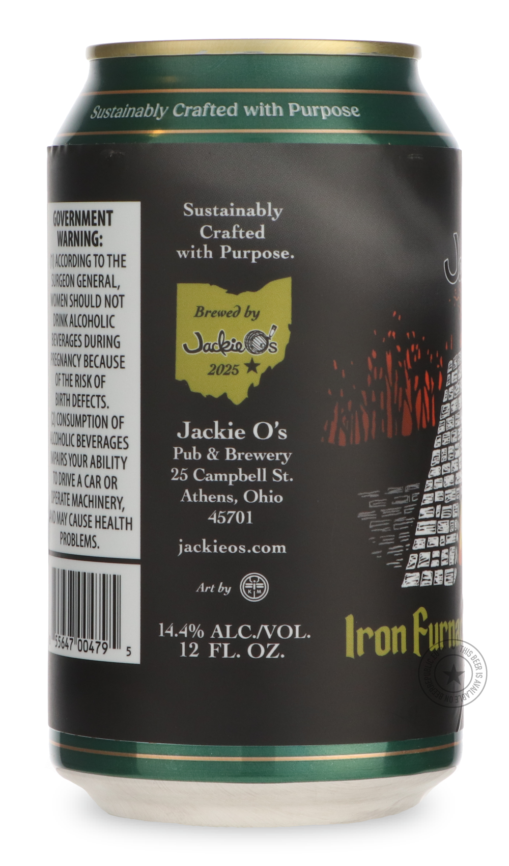 -Jackie O's- Iron Furnace-Brown & Dark- Only @ Beer Republic - The best online beer store for American & Canadian craft beer - Buy beer online from the USA and Canada - Bier online kopen - Amerikaans bier kopen - Craft beer store - Craft beer kopen - Amerikanisch bier kaufen - Bier online kaufen - Acheter biere online - IPA - Stout - Porter - New England IPA - Hazy IPA - Imperial Stout - Barrel Aged - Barrel Aged Imperial Stout - Brown - Dark beer - Blond - Blonde - Pilsner - Lager - Wheat - Weizen - Amber 