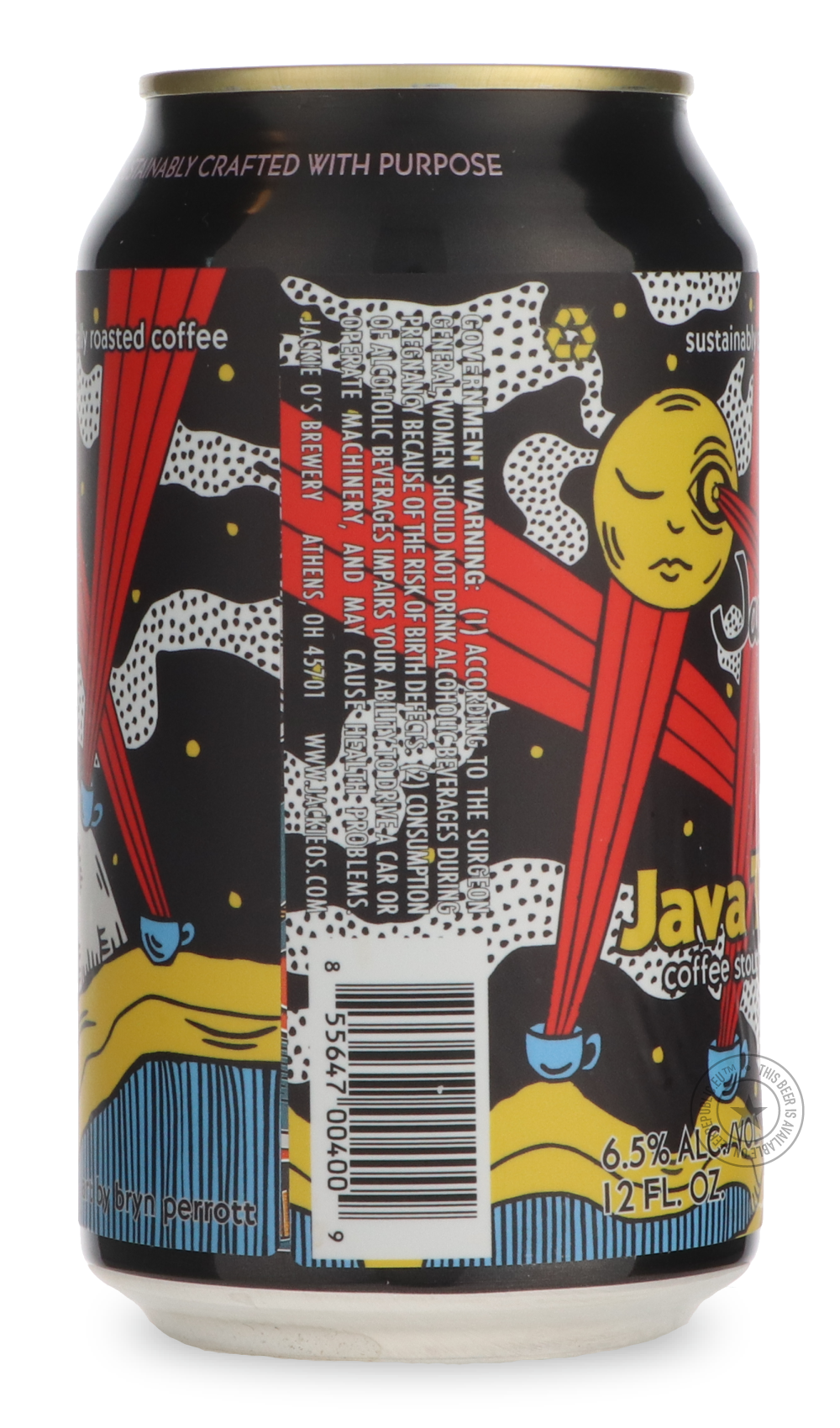 Jackie O's- Java the Stout-Stout & Porter- Only @ Beer Republic - The best online beer store for American & Canadian craft beer - Buy beer online from the USA and Canada - Bier online kopen - Amerikaans bier kopen - Craft beer store - Craft beer kopen - Amerikanisch bier kaufen - Bier online kaufen - Acheter biere online - IPA - Stout - Porter - New England IPA - Hazy IPA - Imperial Stout - Barrel Aged - Barrel Aged Imperial Stout - Brown - Dark beer - Blond - Blonde - Pilsner - Lager - Wheat - Weizen - Amb