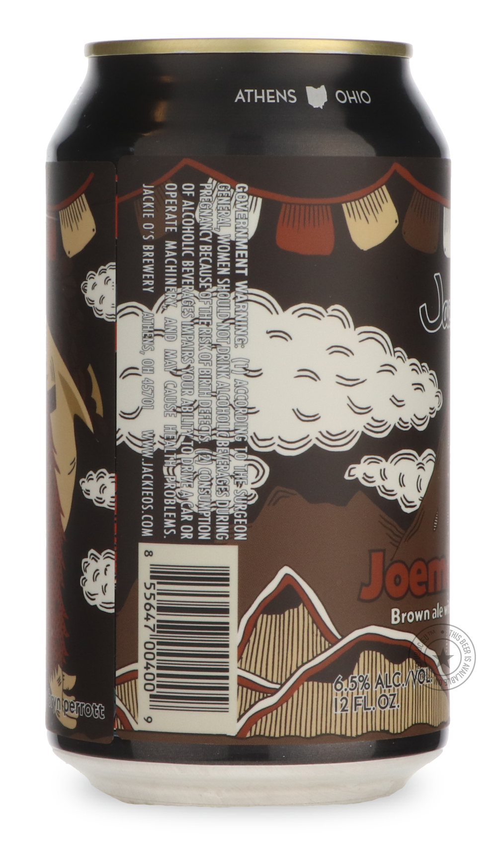 Jackie O's- Joemolungma-Brown & Dark- Only @ Beer Republic - The best online beer store for American & Canadian craft beer - Buy beer online from the USA and Canada - Bier online kopen - Amerikaans bier kopen - Craft beer store - Craft beer kopen - Amerikanisch bier kaufen - Bier online kaufen - Acheter biere online - IPA - Stout - Porter - New England IPA - Hazy IPA - Imperial Stout - Barrel Aged - Barrel Aged Imperial Stout - Brown - Dark beer - Blond - Blonde - Pilsner - Lager - Wheat - Weizen - Amber - 