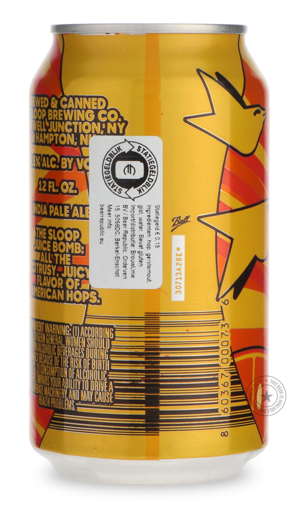 -Sloop- Juice Bomb-IPA- Only @ Beer Republic - The best online beer store for American & Canadian craft beer - Buy beer online from the USA and Canada - Bier online kopen - Amerikaans bier kopen - Craft beer store - Craft beer kopen - Amerikanisch bier kaufen - Bier online kaufen - Acheter biere online - IPA - Stout - Porter - New England IPA - Hazy IPA - Imperial Stout - Barrel Aged - Barrel Aged Imperial Stout - Brown - Dark beer - Blond - Blonde - Pilsner - Lager - Wheat - Weizen - Amber - Barley Wine - 