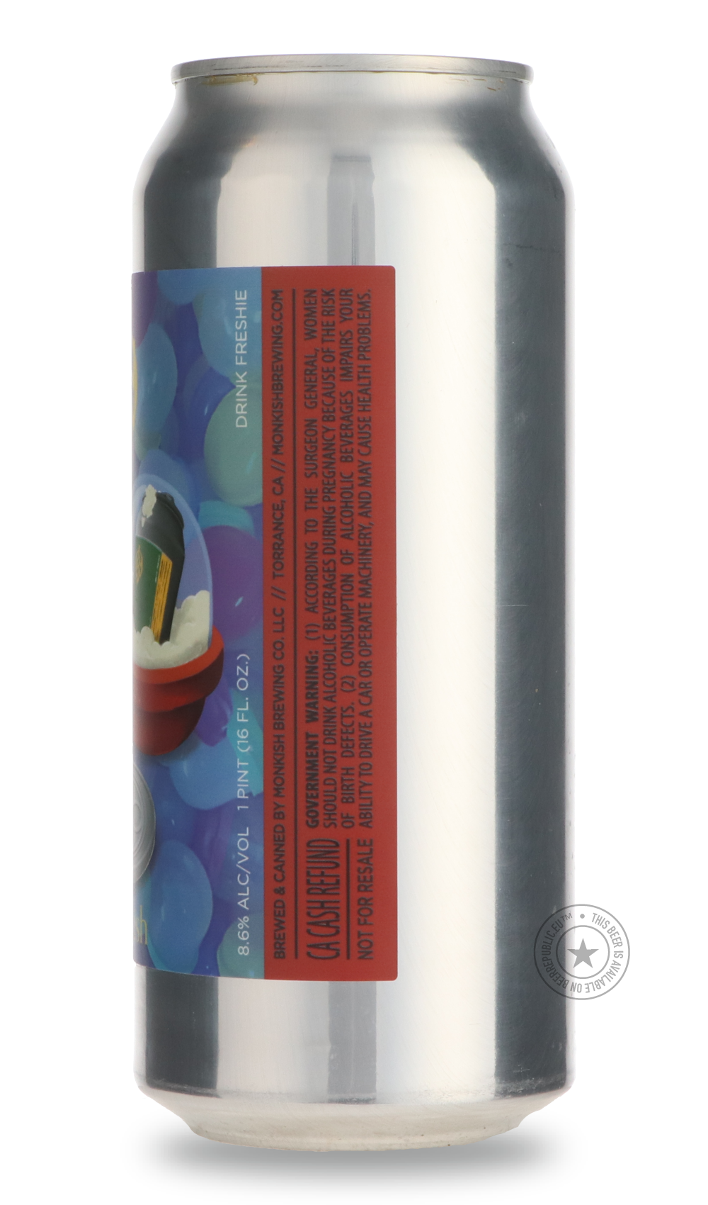 Monkish- Kid Casino-IPA- Only @ Beer Republic - The best online beer store for American & Canadian craft beer - Buy beer online from the USA and Canada - Bier online kopen - Amerikaans bier kopen - Craft beer store - Craft beer kopen - Amerikanisch bier kaufen - Bier online kaufen - Acheter biere online - IPA - Stout - Porter - New England IPA - Hazy IPA - Imperial Stout - Barrel Aged - Barrel Aged Imperial Stout - Brown - Dark beer - Blond - Blonde - Pilsner - Lager - Wheat - Weizen - Amber - Barley Wine -