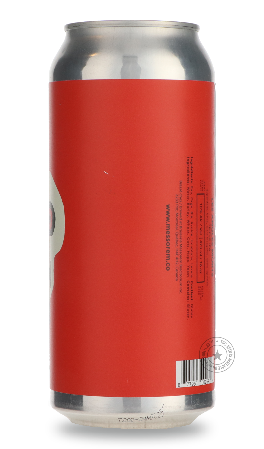 Messorem- Les Angles Morts-IPA- Only @ Beer Republic - The best online beer store for American & Canadian craft beer - Buy beer online from the USA and Canada - Bier online kopen - Amerikaans bier kopen - Craft beer store - Craft beer kopen - Amerikanisch bier kaufen - Bier online kaufen - Acheter biere online - IPA - Stout - Porter - New England IPA - Hazy IPA - Imperial Stout - Barrel Aged - Barrel Aged Imperial Stout - Brown - Dark beer - Blond - Blonde - Pilsner - Lager - Wheat - Weizen - Amber - Barley