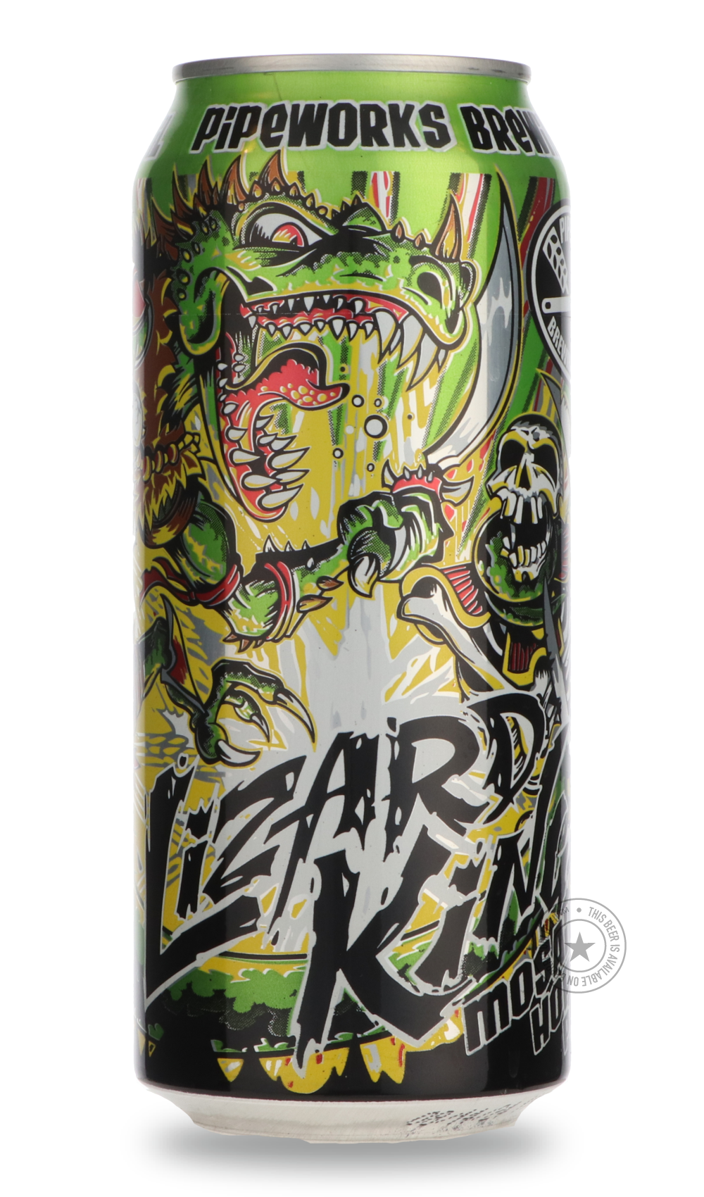 -Pipeworks- Lizard King-IPA- Only @ Beer Republic - The best online beer store for American & Canadian craft beer - Buy beer online from the USA and Canada - Bier online kopen - Amerikaans bier kopen - Craft beer store - Craft beer kopen - Amerikanisch bier kaufen - Bier online kaufen - Acheter biere online - IPA - Stout - Porter - New England IPA - Hazy IPA - Imperial Stout - Barrel Aged - Barrel Aged Imperial Stout - Brown - Dark beer - Blond - Blonde - Pilsner - Lager - Wheat - Weizen - Amber - Barley Wi