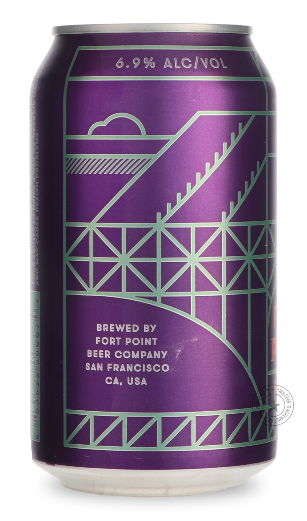 -Fort Point- Lobos-IPA- Only @ Beer Republic - The best online beer store for American & Canadian craft beer - Buy beer online from the USA and Canada - Bier online kopen - Amerikaans bier kopen - Craft beer store - Craft beer kopen - Amerikanisch bier kaufen - Bier online kaufen - Acheter biere online - IPA - Stout - Porter - New England IPA - Hazy IPA - Imperial Stout - Barrel Aged - Barrel Aged Imperial Stout - Brown - Dark beer - Blond - Blonde - Pilsner - Lager - Wheat - Weizen - Amber - Barley Wine - 