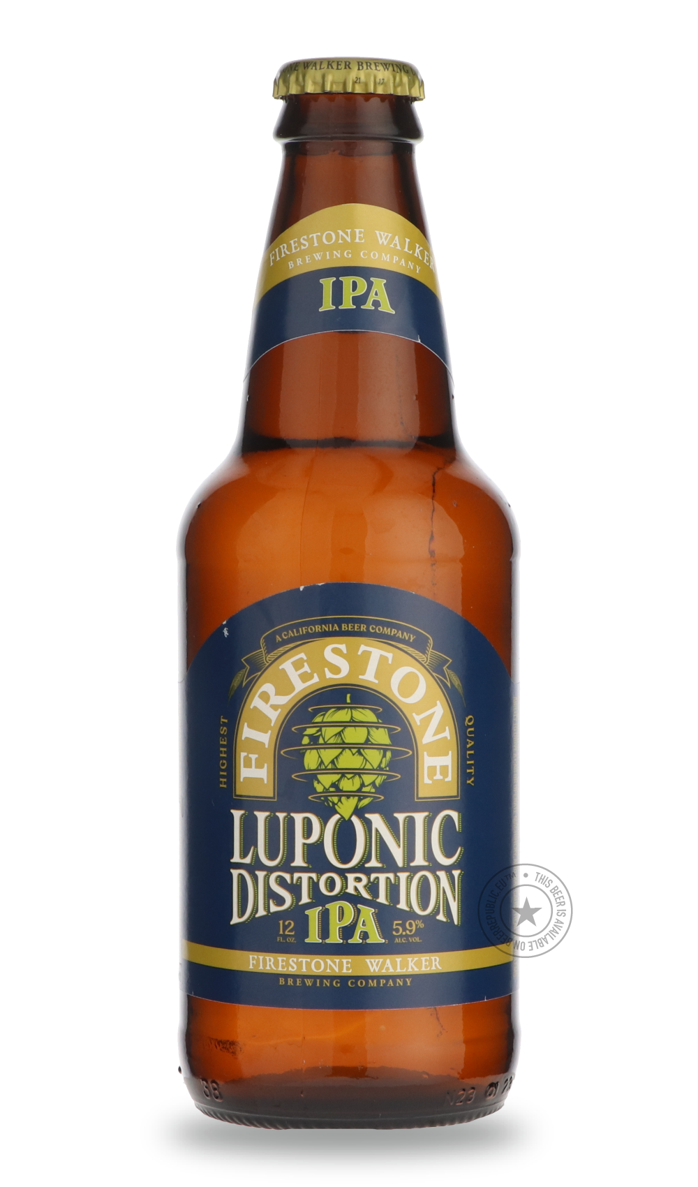 -Firestone Walker- Luponic Distortion [Bottle]-IPA- Only @ Beer Republic - The best online beer store for American & Canadian craft beer - Buy beer online from the USA and Canada - Bier online kopen - Amerikaans bier kopen - Craft beer store - Craft beer kopen - Amerikanisch bier kaufen - Bier online kaufen - Acheter biere online - IPA - Stout - Porter - New England IPA - Hazy IPA - Imperial Stout - Barrel Aged - Barrel Aged Imperial Stout - Brown - Dark beer - Blond - Blonde - Pilsner - Lager - Wheat - Wei