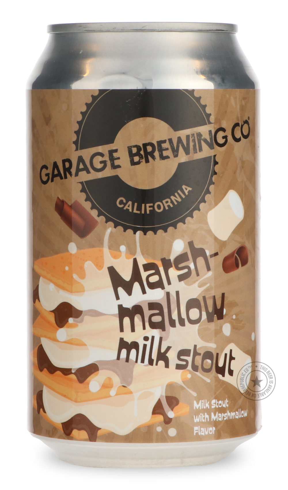 -Garage- Marshmallow Milk Stout-Stout & Porter- Only @ Beer Republic - The best online beer store for American & Canadian craft beer - Buy beer online from the USA and Canada - Bier online kopen - Amerikaans bier kopen - Craft beer store - Craft beer kopen - Amerikanisch bier kaufen - Bier online kaufen - Acheter biere online - IPA - Stout - Porter - New England IPA - Hazy IPA - Imperial Stout - Barrel Aged - Barrel Aged Imperial Stout - Brown - Dark beer - Blond - Blonde - Pilsner - Lager - Wheat - Weizen 