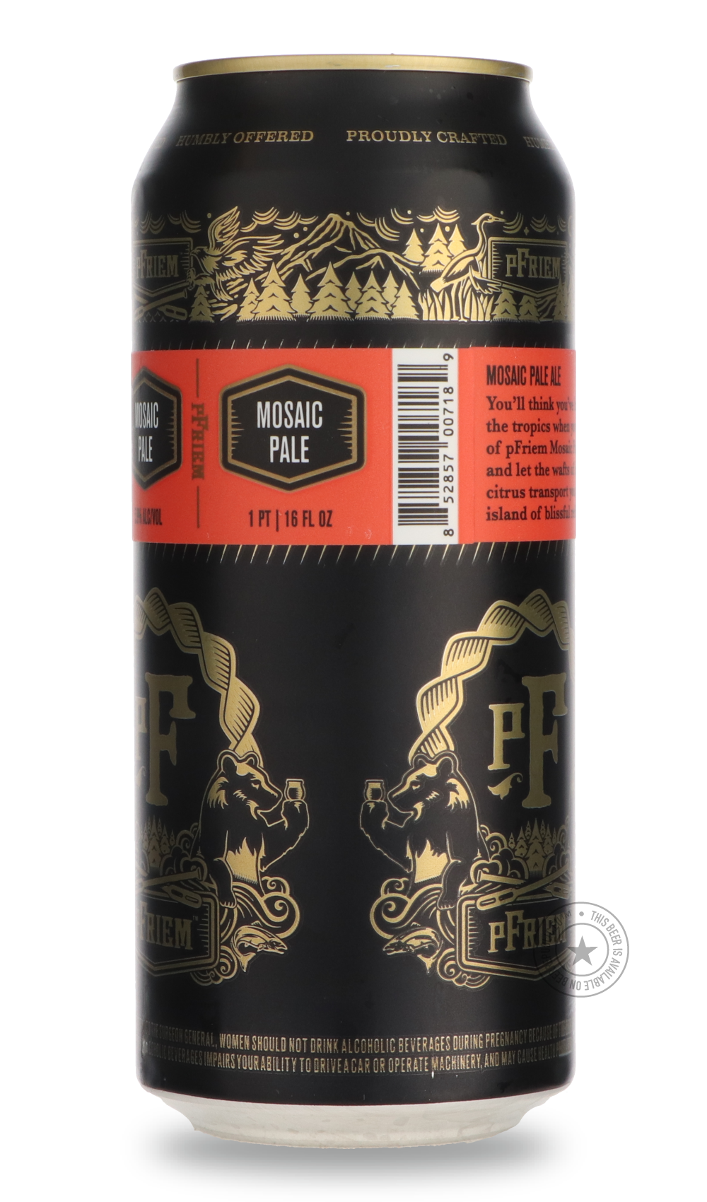 -pFriem- Mosaic Single-Hop Pale Ale-Pale- Only @ Beer Republic - The best online beer store for American & Canadian craft beer - Buy beer online from the USA and Canada - Bier online kopen - Amerikaans bier kopen - Craft beer store - Craft beer kopen - Amerikanisch bier kaufen - Bier online kaufen - Acheter biere online - IPA - Stout - Porter - New England IPA - Hazy IPA - Imperial Stout - Barrel Aged - Barrel Aged Imperial Stout - Brown - Dark beer - Blond - Blonde - Pilsner - Lager - Wheat - Weizen - Ambe