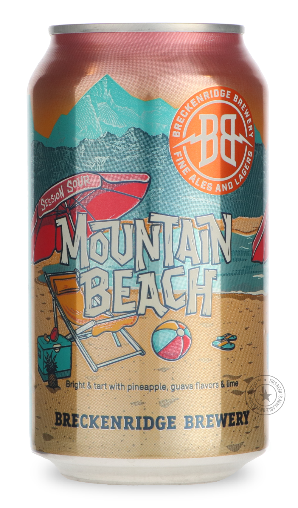 -Breckenridge- Mountain Beach-Sour / Wild & Fruity- Only @ Beer Republic - The best online beer store for American & Canadian craft beer - Buy beer online from the USA and Canada - Bier online kopen - Amerikaans bier kopen - Craft beer store - Craft beer kopen - Amerikanisch bier kaufen - Bier online kaufen - Acheter biere online - IPA - Stout - Porter - New England IPA - Hazy IPA - Imperial Stout - Barrel Aged - Barrel Aged Imperial Stout - Brown - Dark beer - Blond - Blonde - Pilsner - Lager - Wheat - Wei