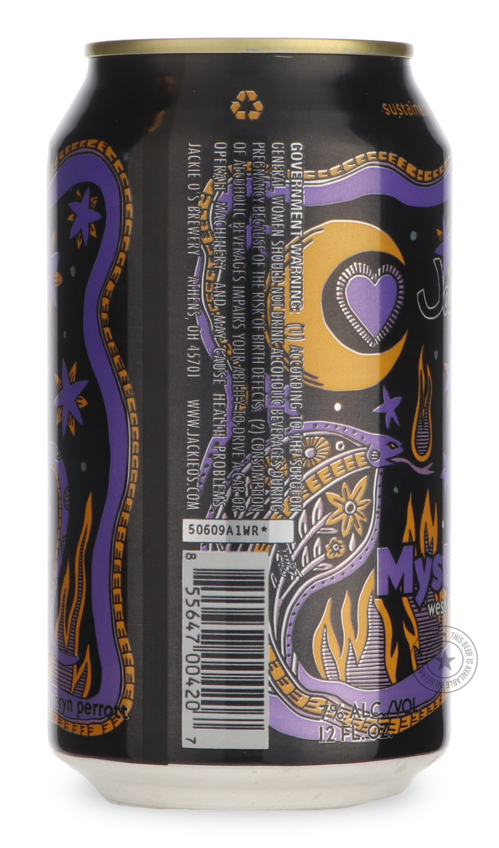 Jackie O's- Mystic Mama-IPA- Only @ Beer Republic - The best online beer store for American & Canadian craft beer - Buy beer online from the USA and Canada - Bier online kopen - Amerikaans bier kopen - Craft beer store - Craft beer kopen - Amerikanisch bier kaufen - Bier online kaufen - Acheter biere online - IPA - Stout - Porter - New England IPA - Hazy IPA - Imperial Stout - Barrel Aged - Barrel Aged Imperial Stout - Brown - Dark beer - Blond - Blonde - Pilsner - Lager - Wheat - Weizen - Amber - Barley Wi