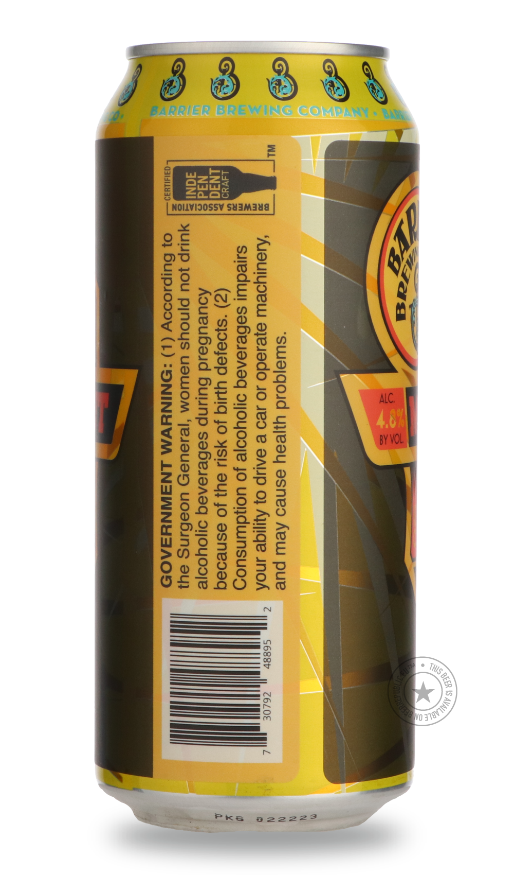 -Barrier- Nitro Milk Stout-Stout & Porter- Only @ Beer Republic - The best online beer store for American & Canadian craft beer - Buy beer online from the USA and Canada - Bier online kopen - Amerikaans bier kopen - Craft beer store - Craft beer kopen - Amerikanisch bier kaufen - Bier online kaufen - Acheter biere online - IPA - Stout - Porter - New England IPA - Hazy IPA - Imperial Stout - Barrel Aged - Barrel Aged Imperial Stout - Brown - Dark beer - Blond - Blonde - Pilsner - Lager - Wheat - Weizen - Amb