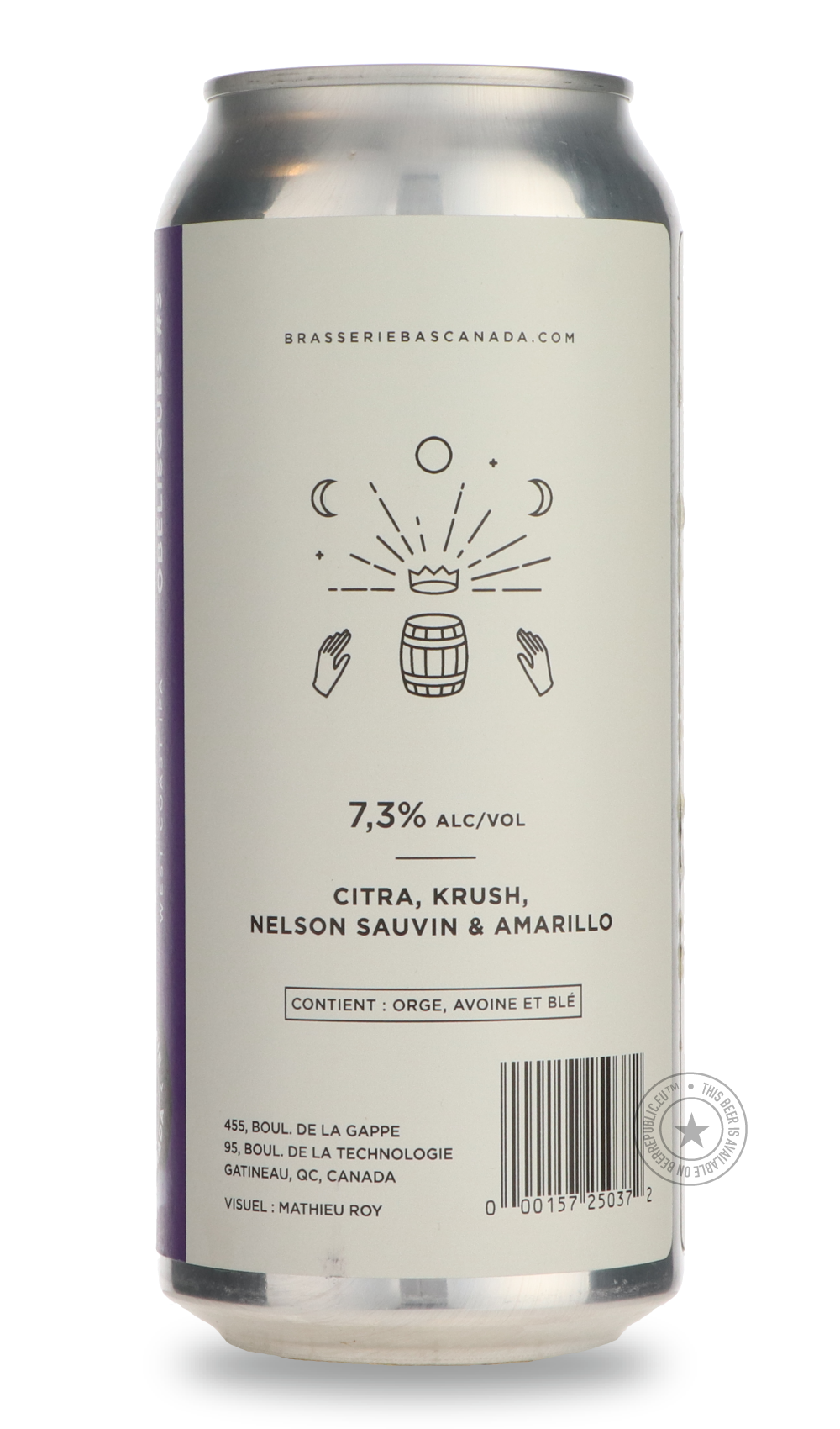 -Brasserie du Bas-Canada- Obélisques #3-IPA- Only @ Beer Republic - The best online beer store for American & Canadian craft beer - Buy beer online from the USA and Canada - Bier online kopen - Amerikaans bier kopen - Craft beer store - Craft beer kopen - Amerikanisch bier kaufen - Bier online kaufen - Acheter biere online - IPA - Stout - Porter - New England IPA - Hazy IPA - Imperial Stout - Barrel Aged - Barrel Aged Imperial Stout - Brown - Dark beer - Blond - Blonde - Pilsner - Lager - Wheat - Weizen - A