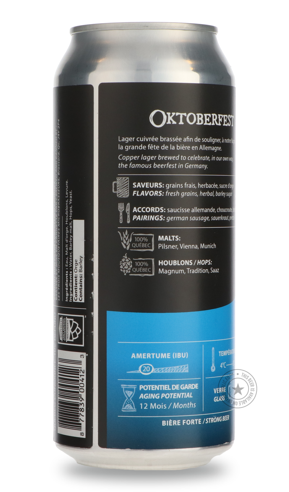 -Les Trois Mousquetaires- Oktoberfest-Pale- Only @ Beer Republic - The best online beer store for American & Canadian craft beer - Buy beer online from the USA and Canada - Bier online kopen - Amerikaans bier kopen - Craft beer store - Craft beer kopen - Amerikanisch bier kaufen - Bier online kaufen - Acheter biere online - IPA - Stout - Porter - New England IPA - Hazy IPA - Imperial Stout - Barrel Aged - Barrel Aged Imperial Stout - Brown - Dark beer - Blond - Blonde - Pilsner - Lager - Wheat - Weizen - Am