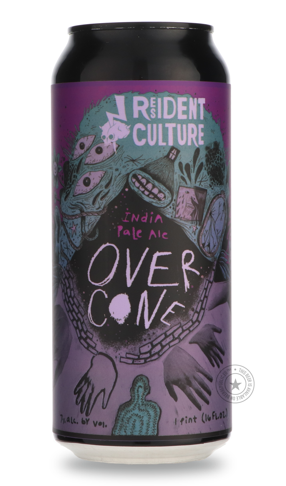 -Resident Culture- Over Cone-IPA- Only @ Beer Republic - The best online beer store for American & Canadian craft beer - Buy beer online from the USA and Canada - Bier online kopen - Amerikaans bier kopen - Craft beer store - Craft beer kopen - Amerikanisch bier kaufen - Bier online kaufen - Acheter biere online - IPA - Stout - Porter - New England IPA - Hazy IPA - Imperial Stout - Barrel Aged - Barrel Aged Imperial Stout - Brown - Dark beer - Blond - Blonde - Pilsner - Lager - Wheat - Weizen - Amber - Barl