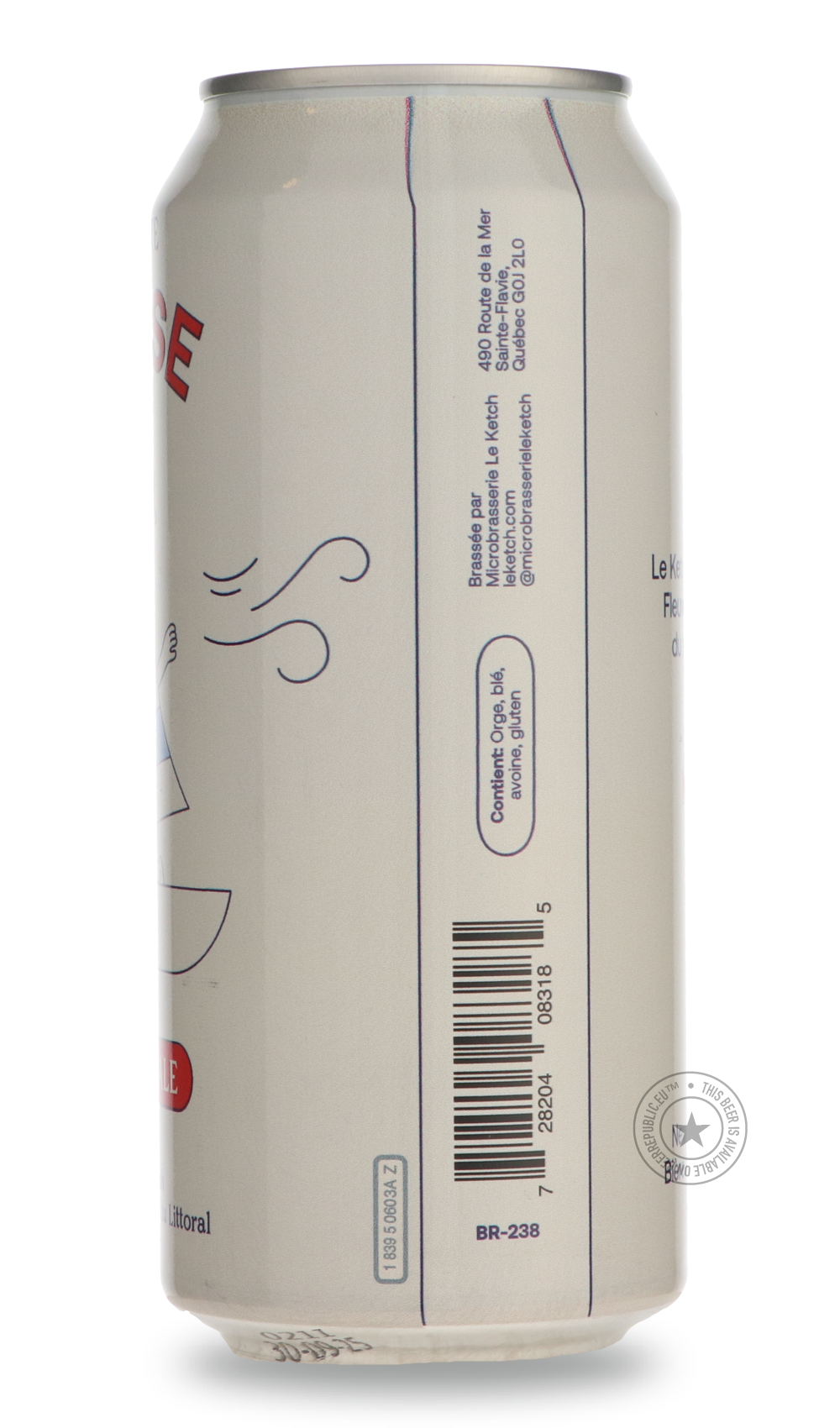 -Le Ketch- P'tite Brise-Pale / Blonde- Only @ Beer Republic - The best online beer store for American & Canadian craft beer - Buy beer online from the USA and Canada - Bier online kopen - Amerikaans bier kopen - Craft beer store - Craft beer kopen - Amerikanisch bier kaufen - Bier online kaufen - Acheter biere online - IPA - Stout - Porter - New England IPA - Hazy IPA - Imperial Stout - Barrel Aged - Barrel Aged Imperial Stout - Brown - Dark beer - Blond - Blonde - Pilsner - Lager - Wheat - Weizen - Amber -