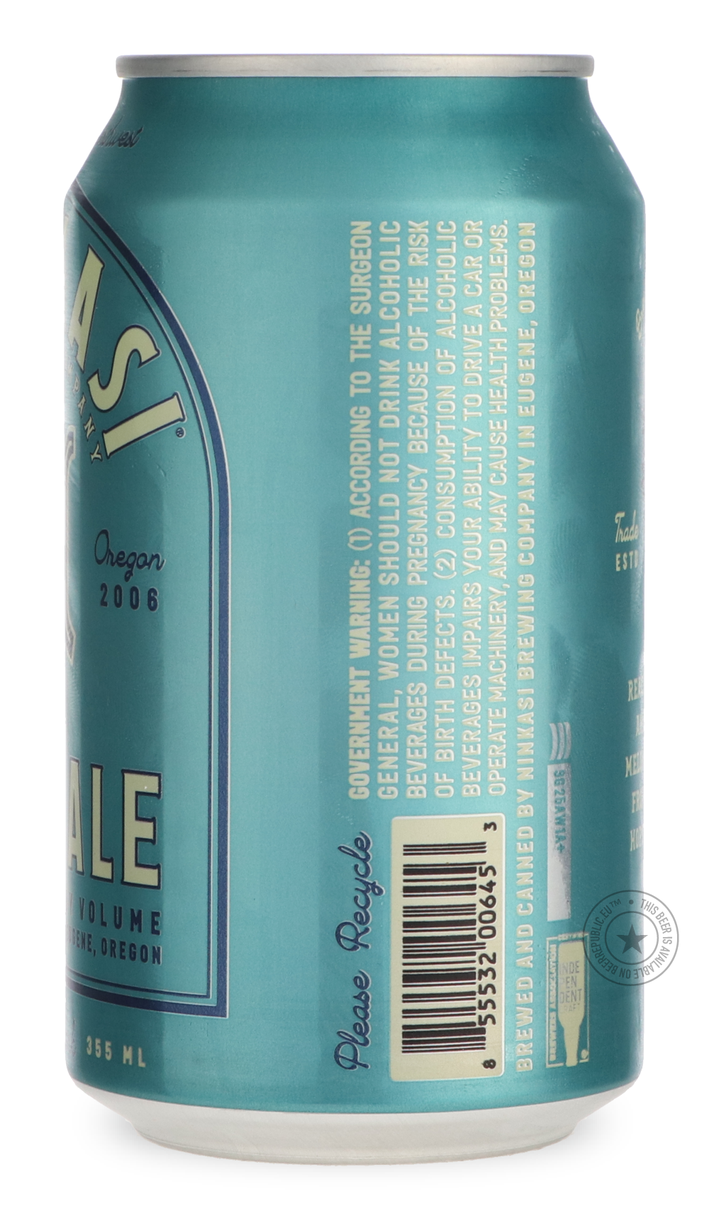 -Ninkasi- Pale Ale-Pale- Only @ Beer Republic - The best online beer store for American & Canadian craft beer - Buy beer online from the USA and Canada - Bier online kopen - Amerikaans bier kopen - Craft beer store - Craft beer kopen - Amerikanisch bier kaufen - Bier online kaufen - Acheter biere online - IPA - Stout - Porter - New England IPA - Hazy IPA - Imperial Stout - Barrel Aged - Barrel Aged Imperial Stout - Brown - Dark beer - Blond - Blonde - Pilsner - Lager - Wheat - Weizen - Amber - Barley Wine -