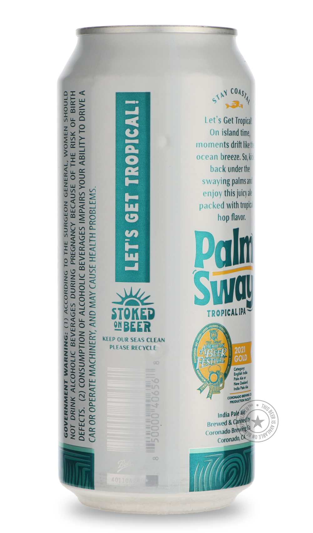 -Coronado- Palm Sway-IPA- Only @ Beer Republic - The best online beer store for American & Canadian craft beer - Buy beer online from the USA and Canada - Bier online kopen - Amerikaans bier kopen - Craft beer store - Craft beer kopen - Amerikanisch bier kaufen - Bier online kaufen - Acheter biere online - IPA - Stout - Porter - New England IPA - Hazy IPA - Imperial Stout - Barrel Aged - Barrel Aged Imperial Stout - Brown - Dark beer - Blond - Blonde - Pilsner - Lager - Wheat - Weizen - Amber - Barley Wine 