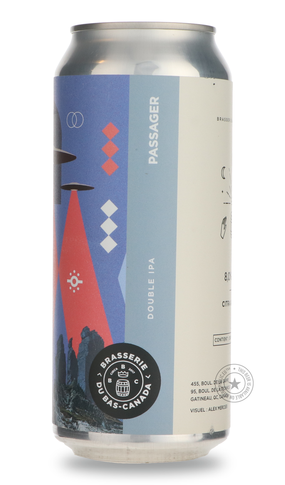 -Brasserie du Bas-Canada- Passager-IPA- Only @ Beer Republic - The best online beer store for American & Canadian craft beer - Buy beer online from the USA and Canada - Bier online kopen - Amerikaans bier kopen - Craft beer store - Craft beer kopen - Amerikanisch bier kaufen - Bier online kaufen - Acheter biere online - IPA - Stout - Porter - New England IPA - Hazy IPA - Imperial Stout - Barrel Aged - Barrel Aged Imperial Stout - Brown - Dark beer - Blond - Blonde - Pilsner - Lager - Wheat - Weizen - Amber 