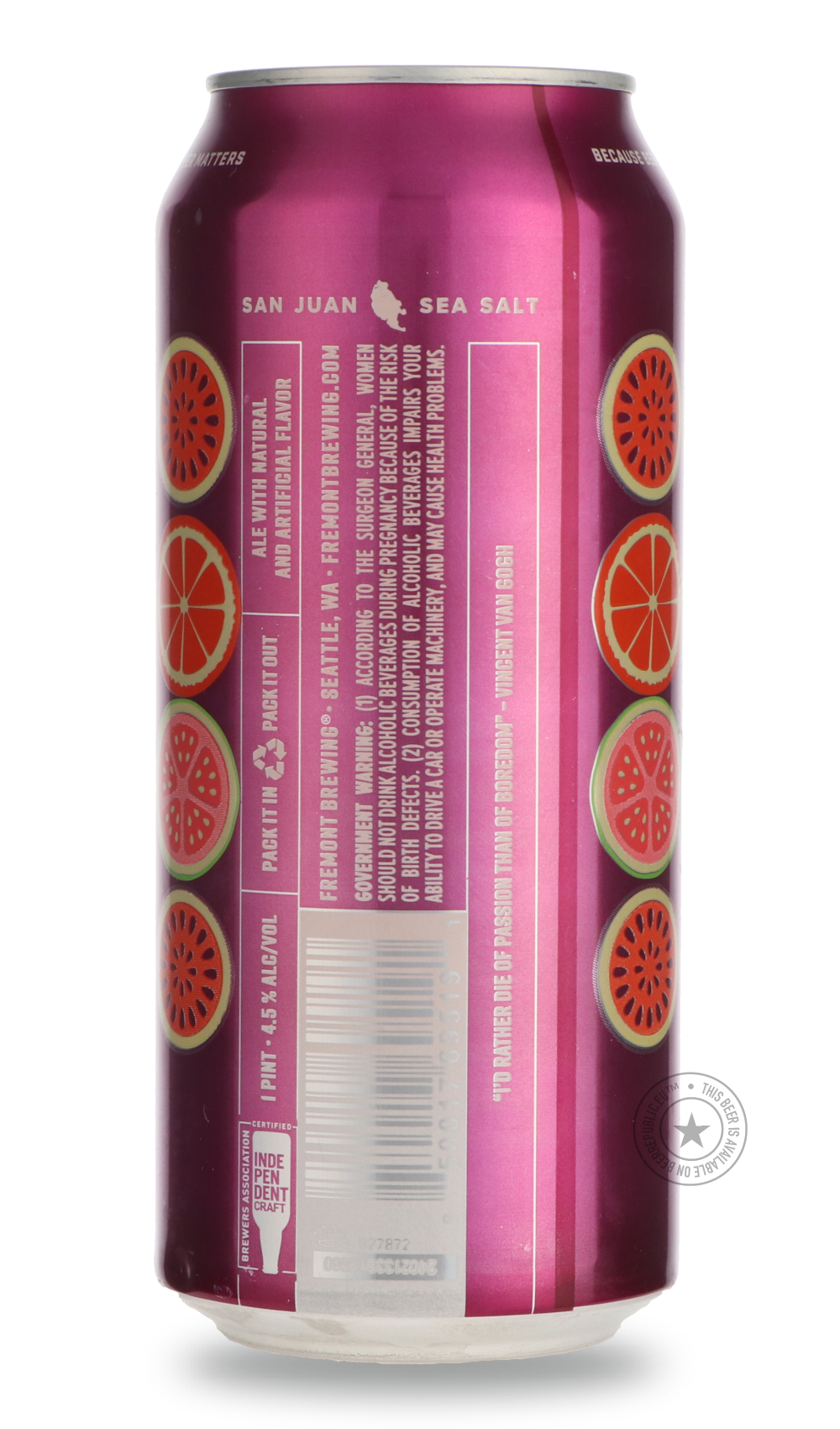 -Fremont- Passion Fruit, Orange and Guava (POG) Gose-Sour / Wild & Fruity- Only @ Beer Republic - The best online beer store for American & Canadian craft beer - Buy beer online from the USA and Canada - Bier online kopen - Amerikaans bier kopen - Craft beer store - Craft beer kopen - Amerikanisch bier kaufen - Bier online kaufen - Acheter biere online - IPA - Stout - Porter - New England IPA - Hazy IPA - Imperial Stout - Barrel Aged - Barrel Aged Imperial Stout - Brown - Dark beer - Blond - Blonde - Pilsne