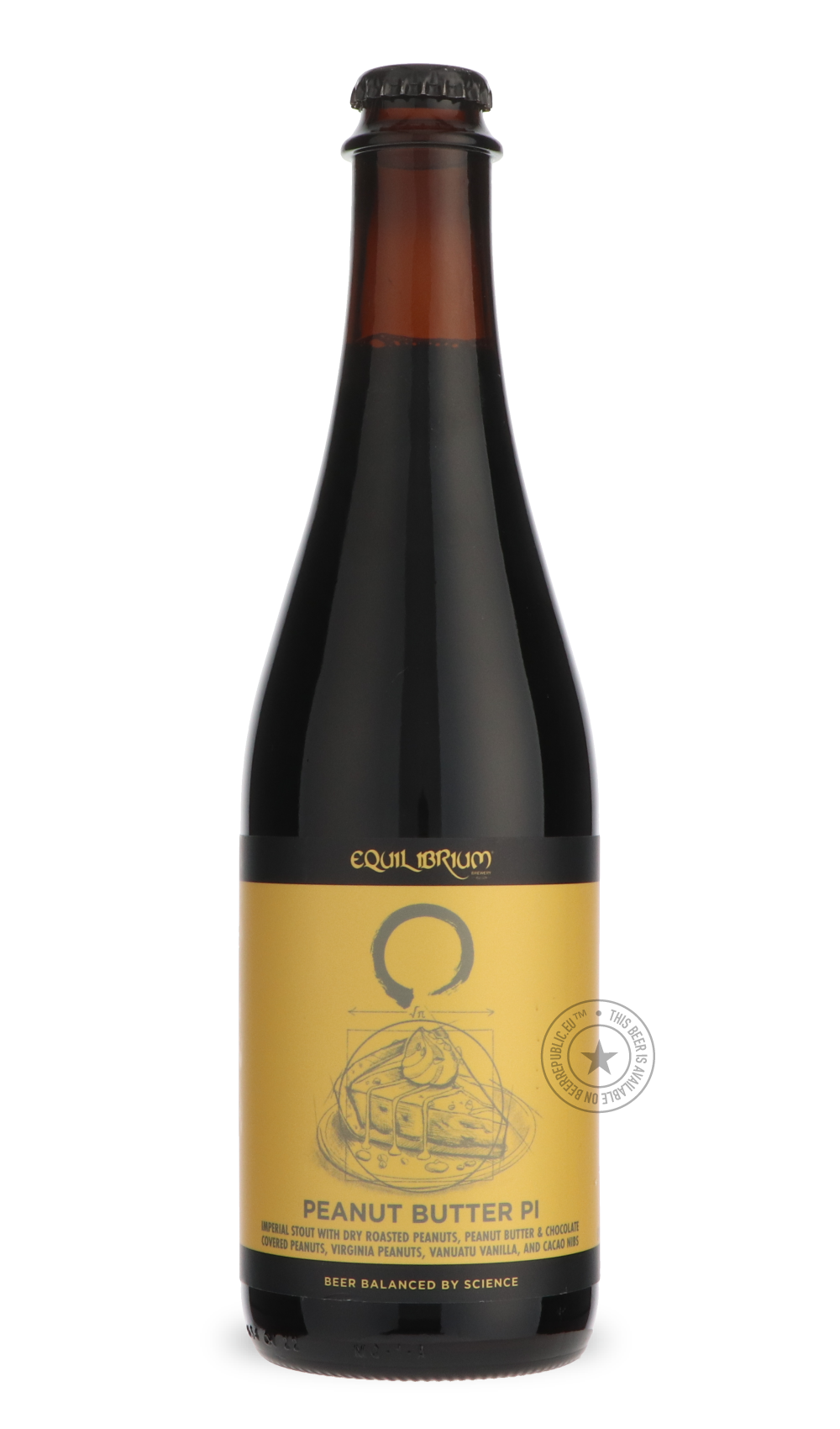 -Equilibrium- Peanut Butter Pi-Stout & Porter- Only @ Beer Republic - The best online beer store for American & Canadian craft beer - Buy beer online from the USA and Canada - Bier online kopen - Amerikaans bier kopen - Craft beer store - Craft beer kopen - Amerikanisch bier kaufen - Bier online kaufen - Acheter biere online - IPA - Stout - Porter - New England IPA - Hazy IPA - Imperial Stout - Barrel Aged - Barrel Aged Imperial Stout - Brown - Dark beer - Blond - Blonde - Pilsner - Lager - Wheat - Weizen -