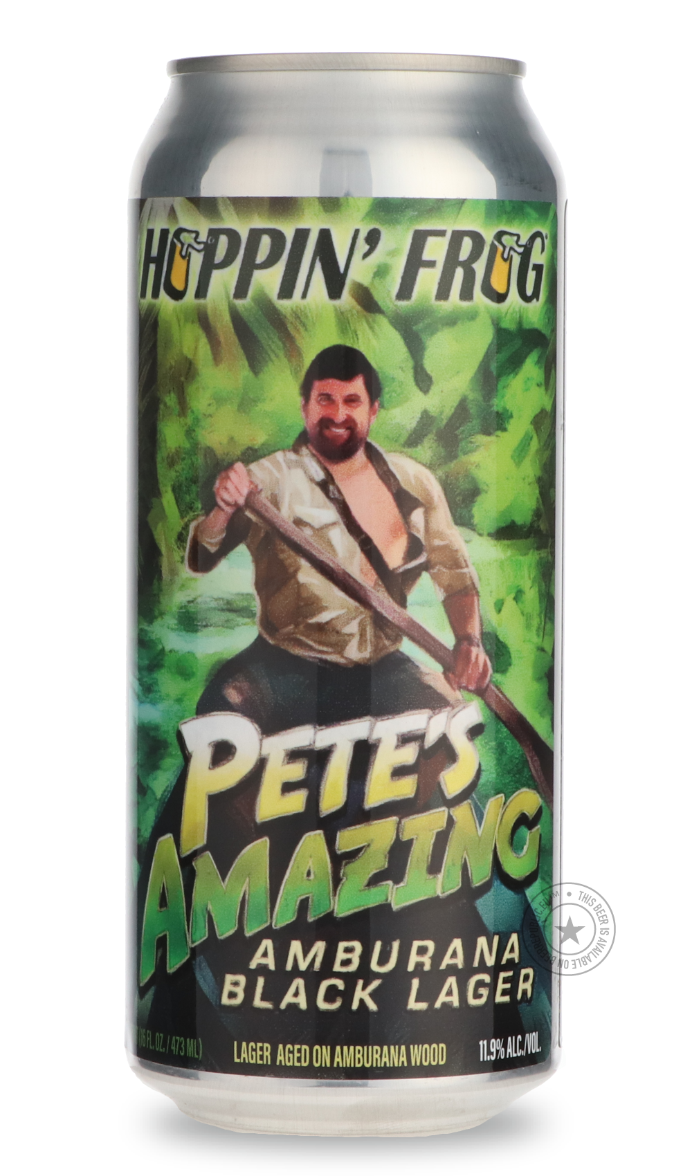 -Hoppin' Frog- Pete's Amazing Amburana Black Lager-Brown & Dark- Only @ Beer Republic - The best online beer store for American & Canadian craft beer - Buy beer online from the USA and Canada - Bier online kopen - Amerikaans bier kopen - Craft beer store - Craft beer kopen - Amerikanisch bier kaufen - Bier online kaufen - Acheter biere online - IPA - Stout - Porter - New England IPA - Hazy IPA - Imperial Stout - Barrel Aged - Barrel Aged Imperial Stout - Brown - Dark beer - Blond - Blonde - Pilsner - Lager 