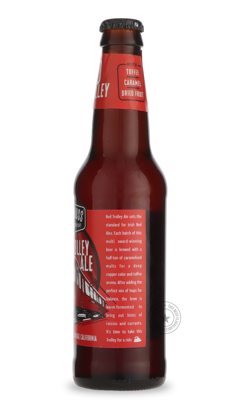 -Karl Strauss- Red Trolley Ale-Brown & Dark- Only @ Beer Republic - The best online beer store for American & Canadian craft beer - Buy beer online from the USA and Canada - Bier online kopen - Amerikaans bier kopen - Craft beer store - Craft beer kopen - Amerikanisch bier kaufen - Bier online kaufen - Acheter biere online - IPA - Stout - Porter - New England IPA - Hazy IPA - Imperial Stout - Barrel Aged - Barrel Aged Imperial Stout - Brown - Dark beer - Blond - Blonde - Pilsner - Lager - Wheat - Weizen - A