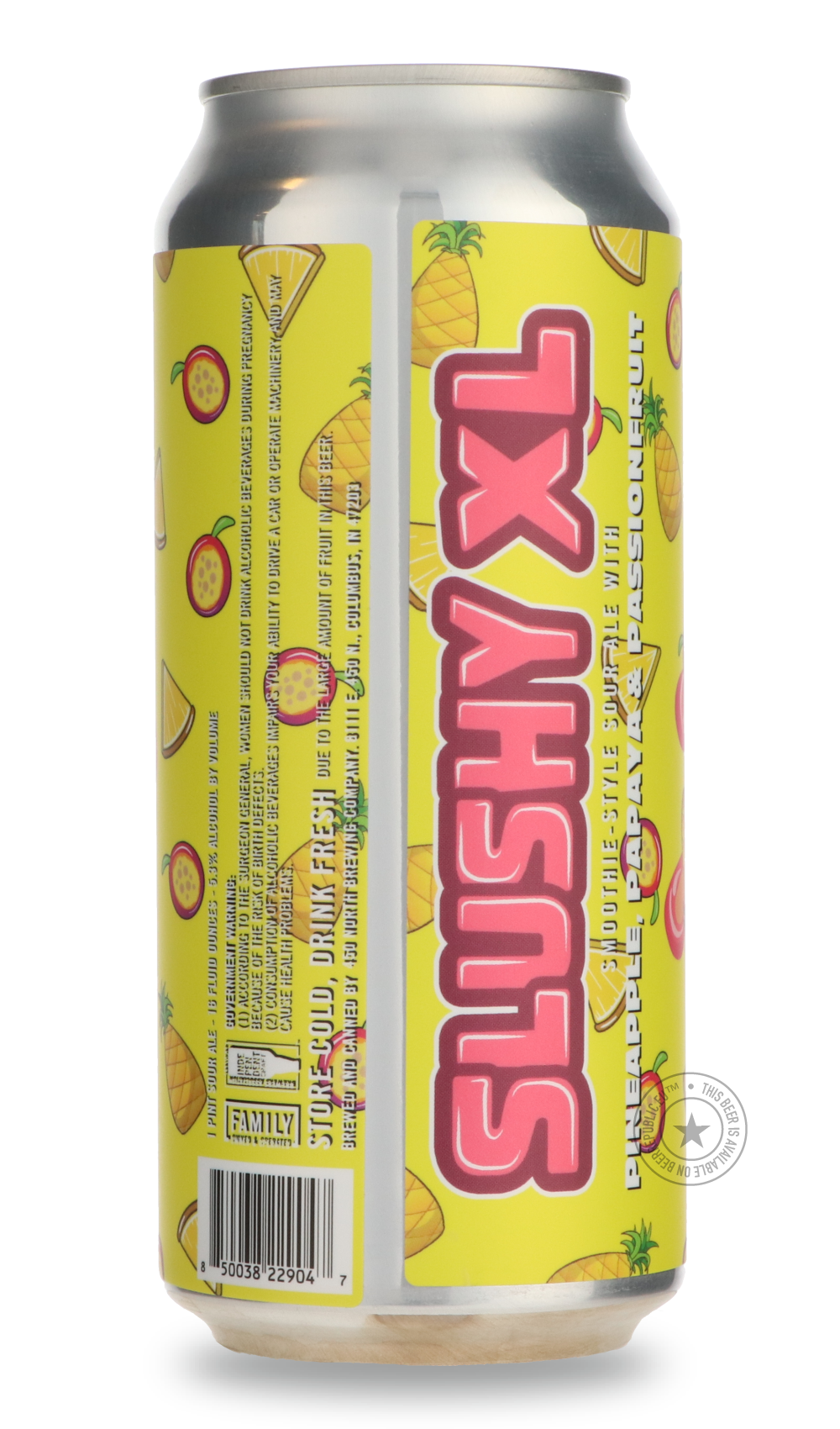 450 North- SLUSHY XL: Tropical Punch-Sour / Wild & Fruity- Only @ Beer Republic - The best online beer store for American & Canadian craft beer - Buy beer online from the USA and Canada - Bier online kopen - Amerikaans bier kopen - Craft beer store - Craft beer kopen - Amerikanisch bier kaufen - Bier online kaufen - Acheter biere online - IPA - Stout - Porter - New England IPA - Hazy IPA - Imperial Stout - Barrel Aged - Barrel Aged Imperial Stout - Brown - Dark beer - Blond - Blonde - Pilsner - Lager - Whea