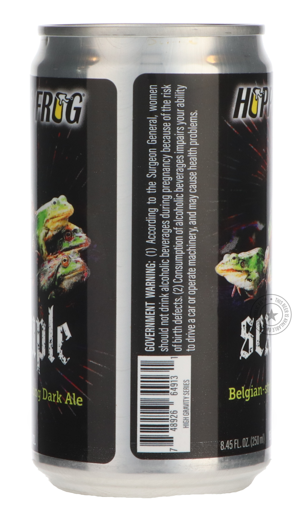 -Hoppin' Frog- Sextuple-Brown & Dark- Only @ Beer Republic - The best online beer store for American & Canadian craft beer - Buy beer online from the USA and Canada - Bier online kopen - Amerikaans bier kopen - Craft beer store - Craft beer kopen - Amerikanisch bier kaufen - Bier online kaufen - Acheter biere online - IPA - Stout - Porter - New England IPA - Hazy IPA - Imperial Stout - Barrel Aged - Barrel Aged Imperial Stout - Brown - Dark beer - Blond - Blonde - Pilsner - Lager - Wheat - Weizen - Amber - 